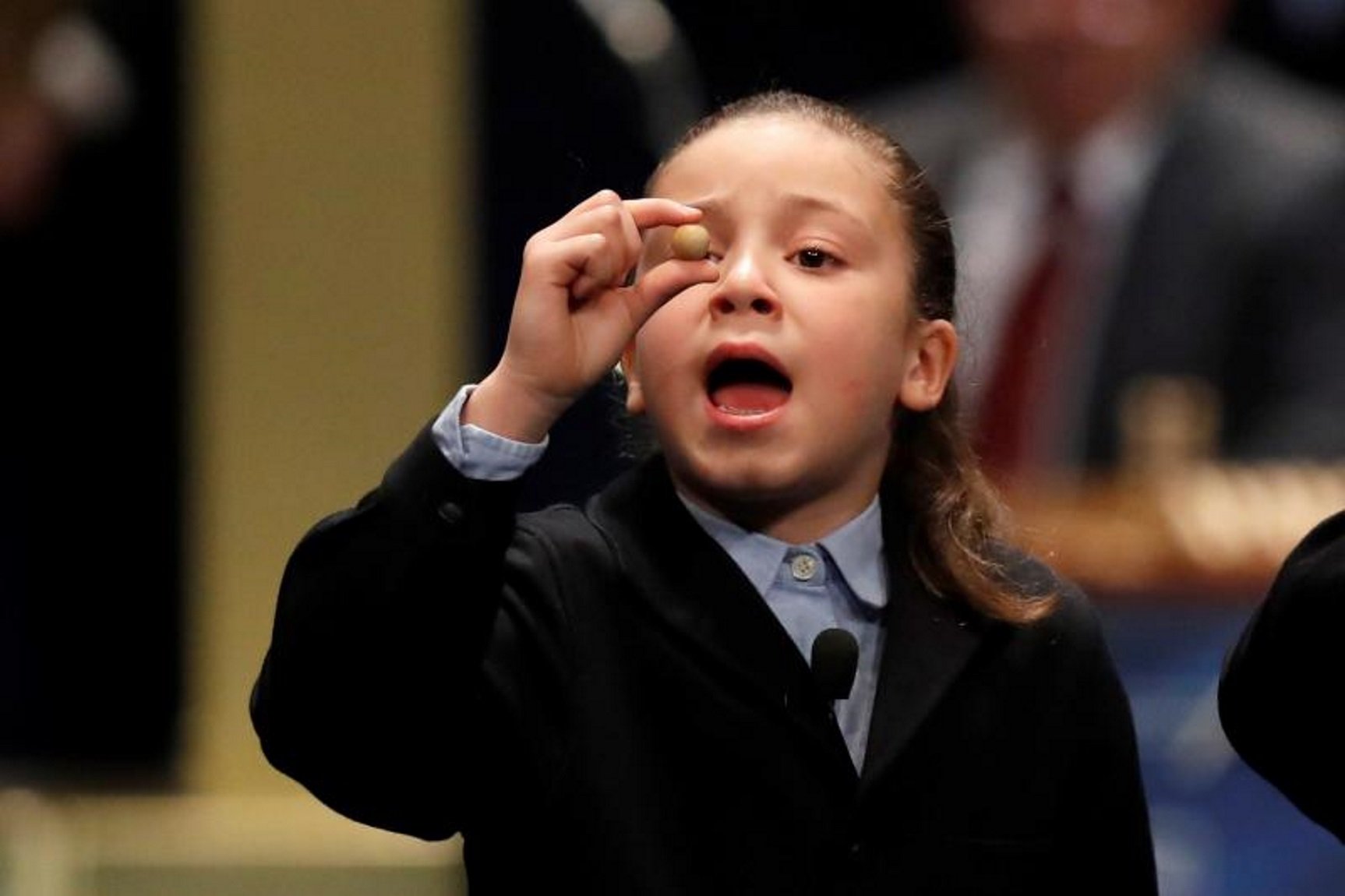 La nena dels ‘mil euros’ de la Loteria que ha enamorat tothom