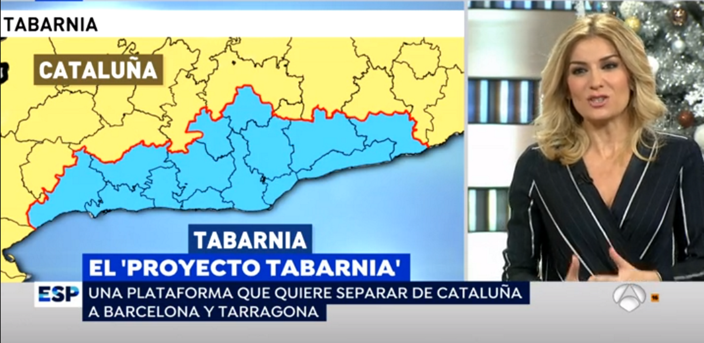 'Espejo Público' y Antena 3 se vuelcan con el fenómeno Tabarnia
