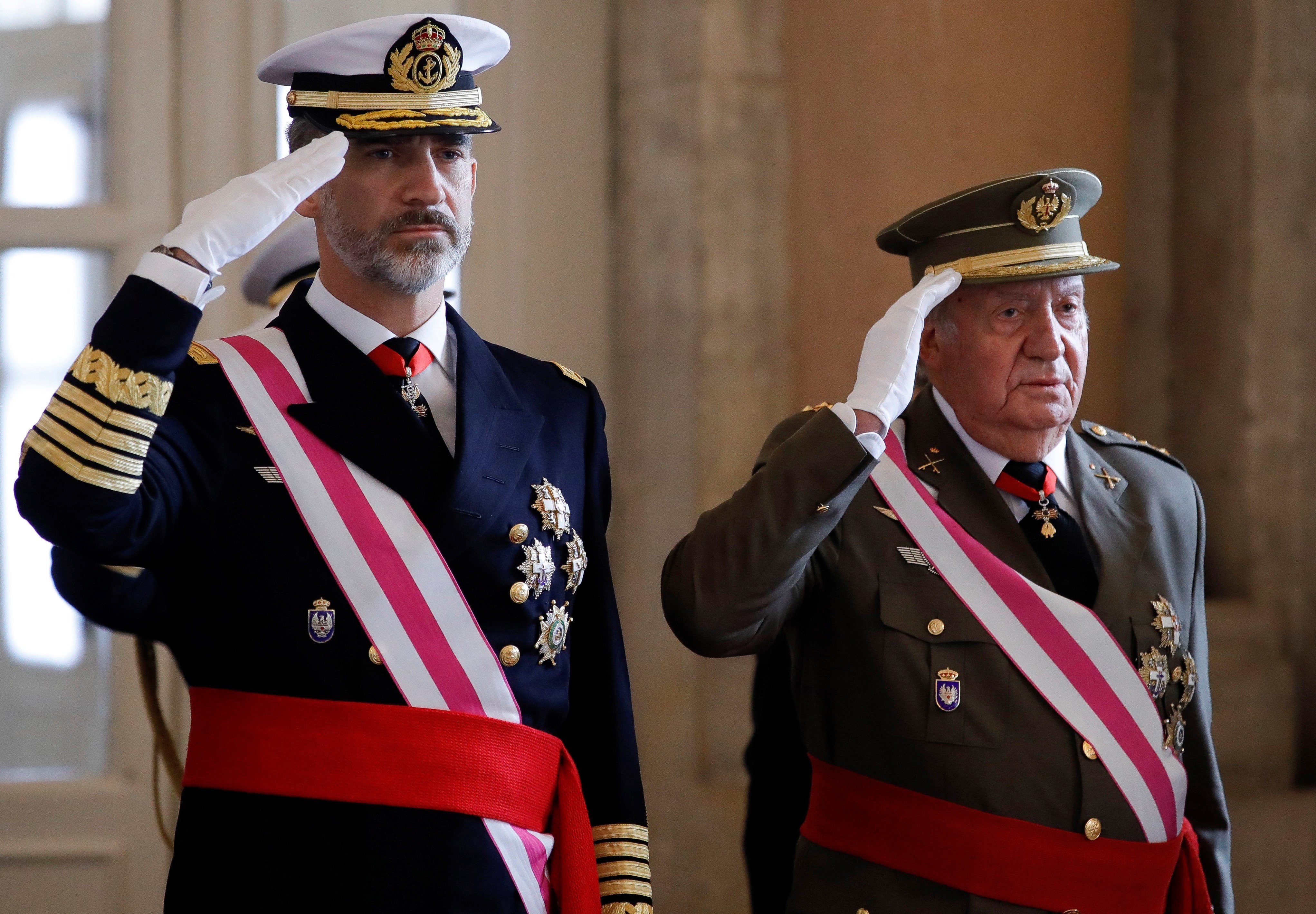 El rey Felipe también habría hecho un 'Cifuentes' en su formación militar