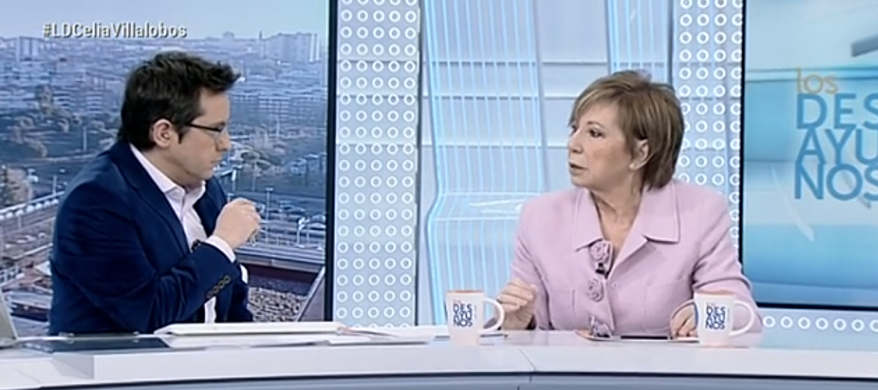 Celia Villalobos ataca a los pensionistas en TVE y le llueven las castañas
