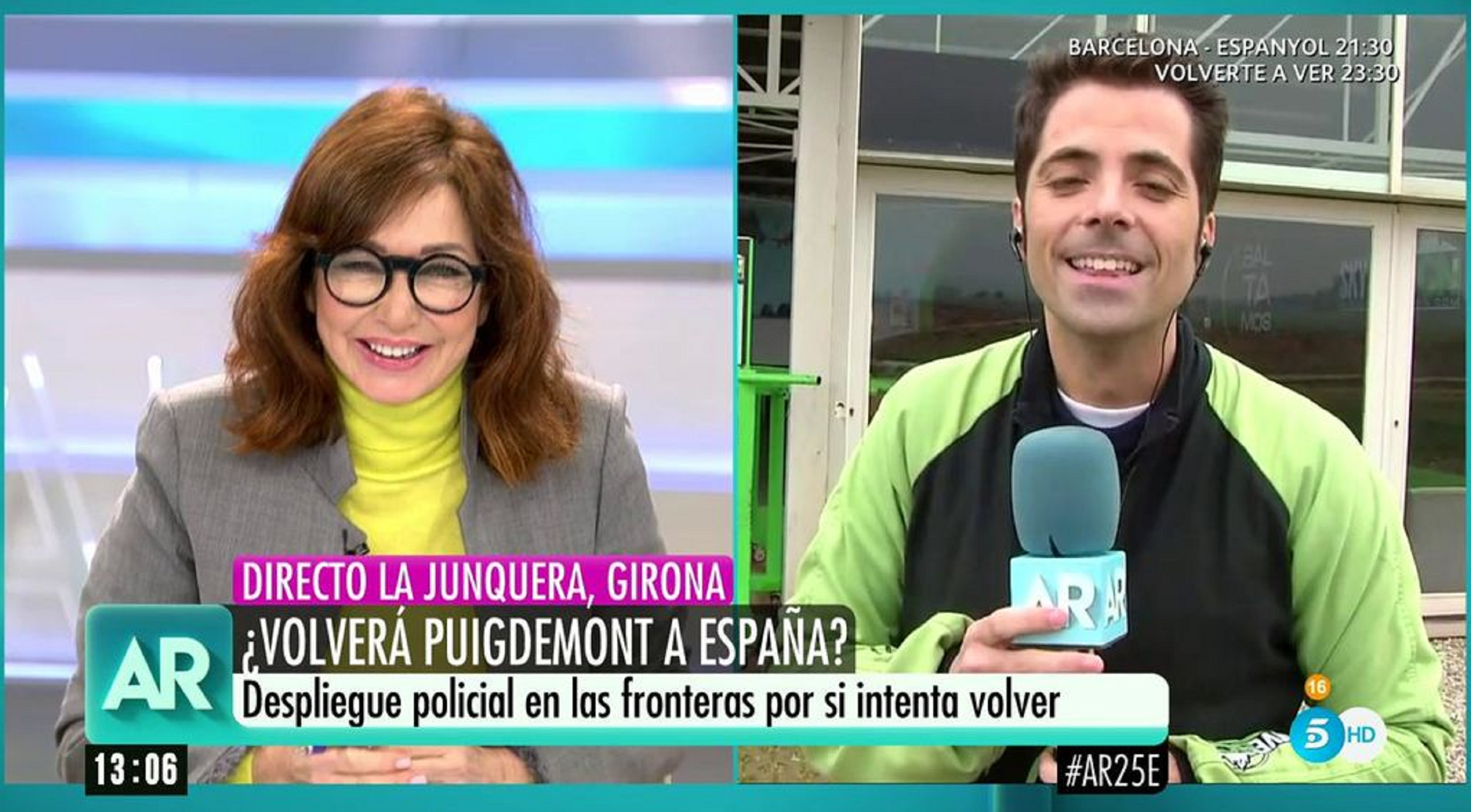 Ana Rosa assegura que Puigdemont tornarà a Catalunya en paracaigudes