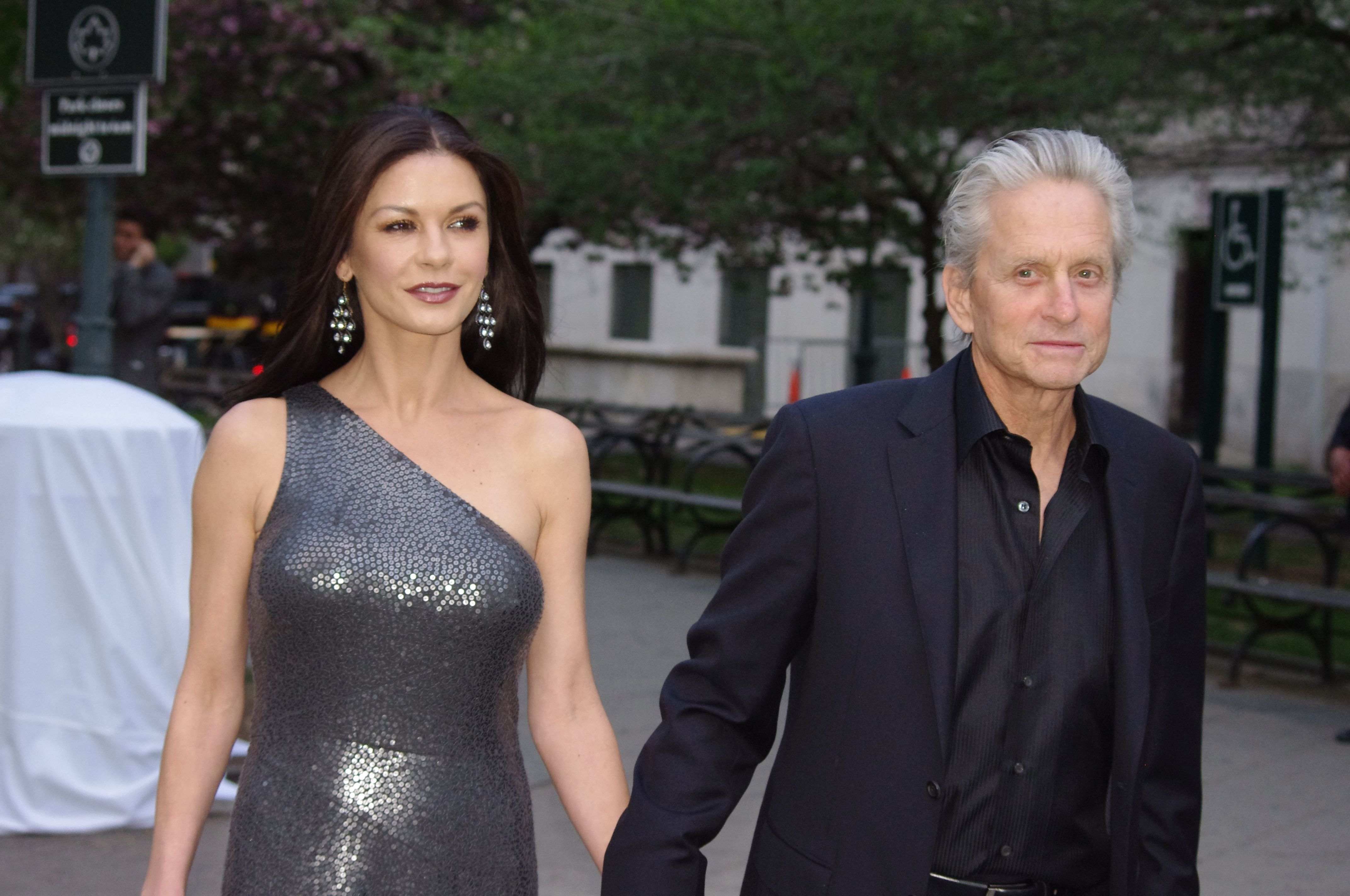 Diumenge d'aniversaris per al matrimoni Michael Douglas i Catherine Zeta-Jones