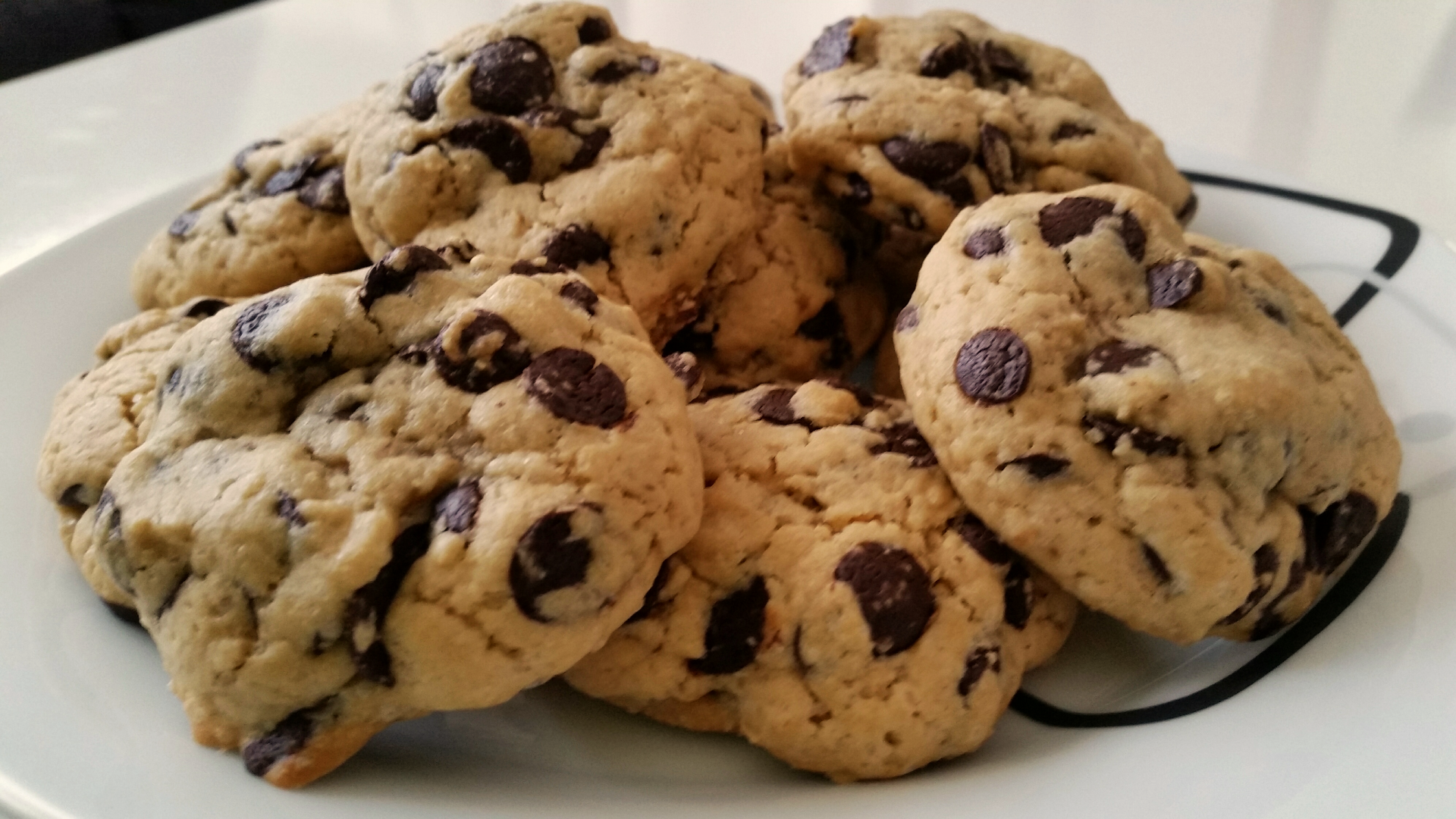 Receta casera y rápida para los celíacos amantes de las cookies de chocolate