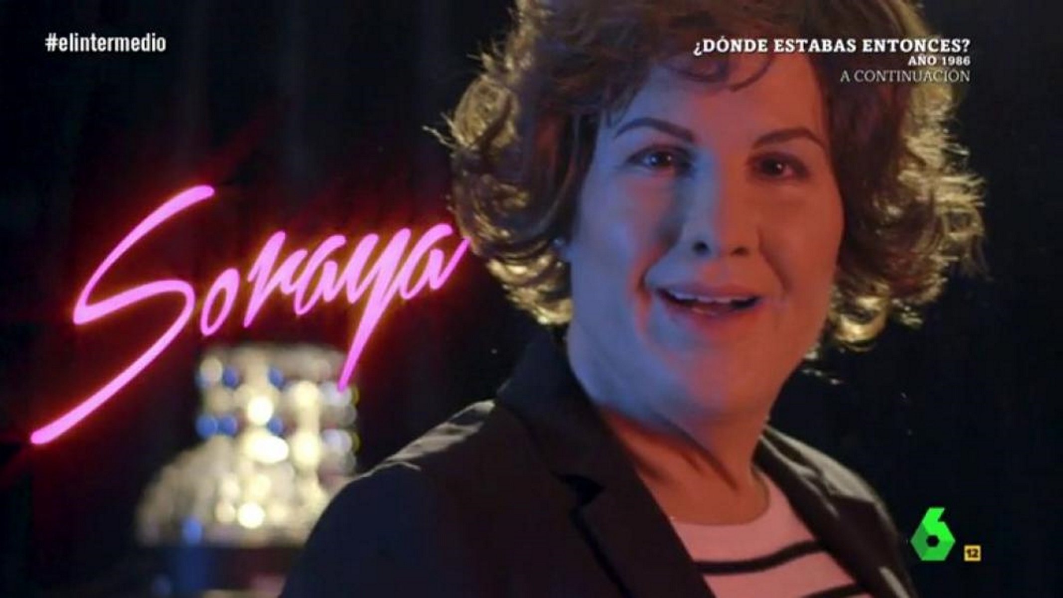 La parodia de Soraya que triunfa como Virreina de la Generalitat