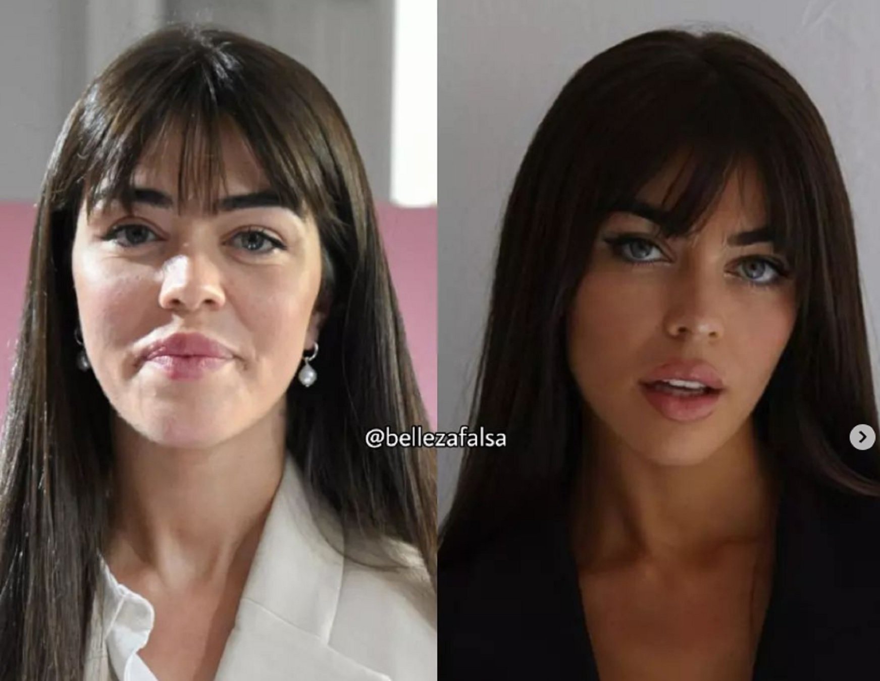 Famosas y matonas: la cuenta que retrata el Photshop de Ro Flores y Violeta Mangriñán (entre otras) explota