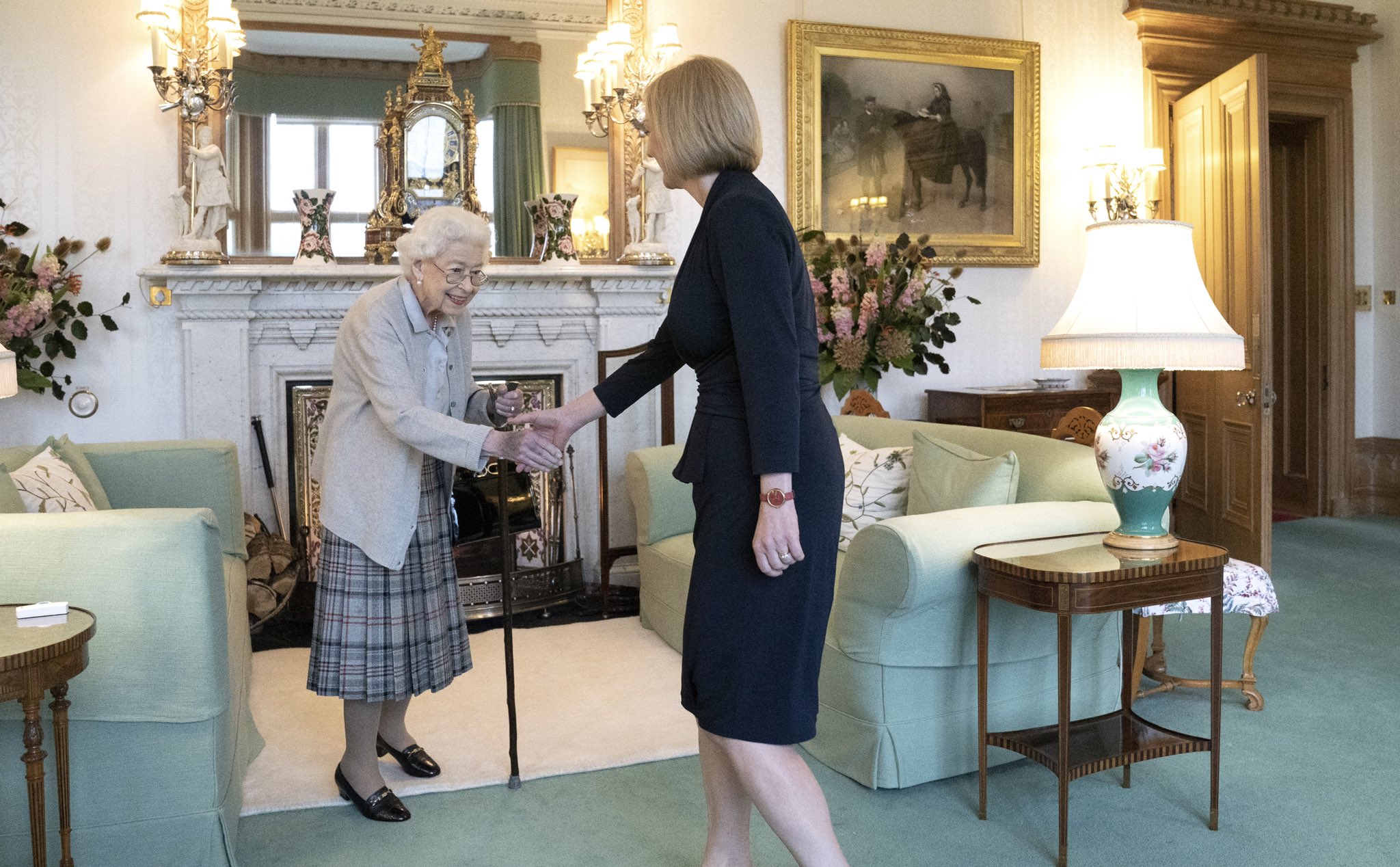 La Casa Real Británica publica la última foto de la reina Isabel II
