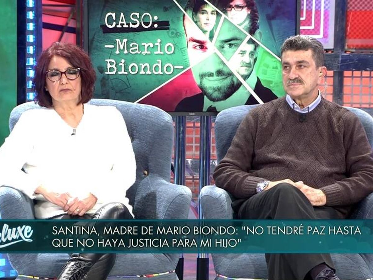 Els pares de Mario Biondo col·loquen a Raquel Sánchez Silva contra les cordes