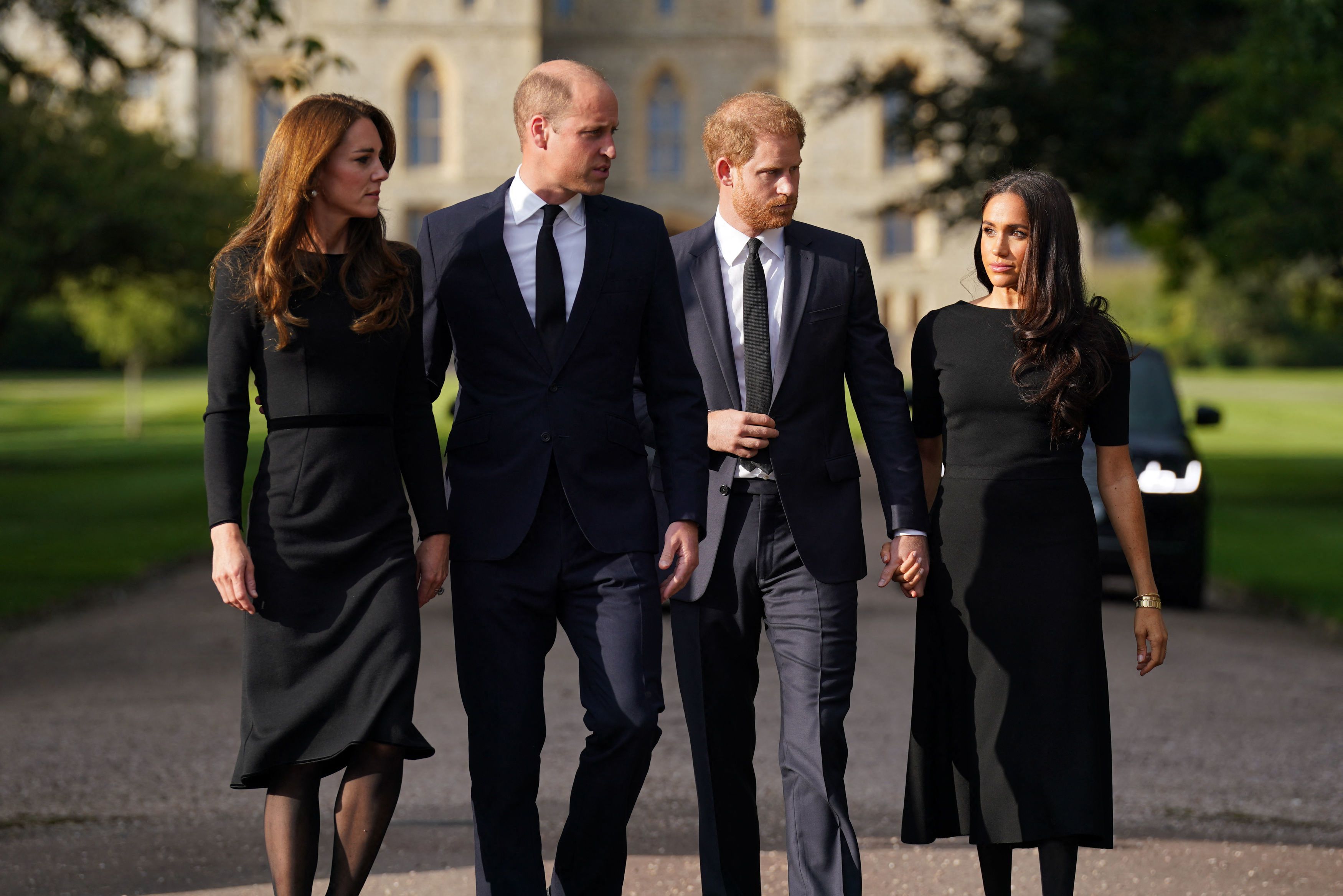El lleig lletgíssim de Kate Middleton a Meghan Markle al funeral d'Elisabet II