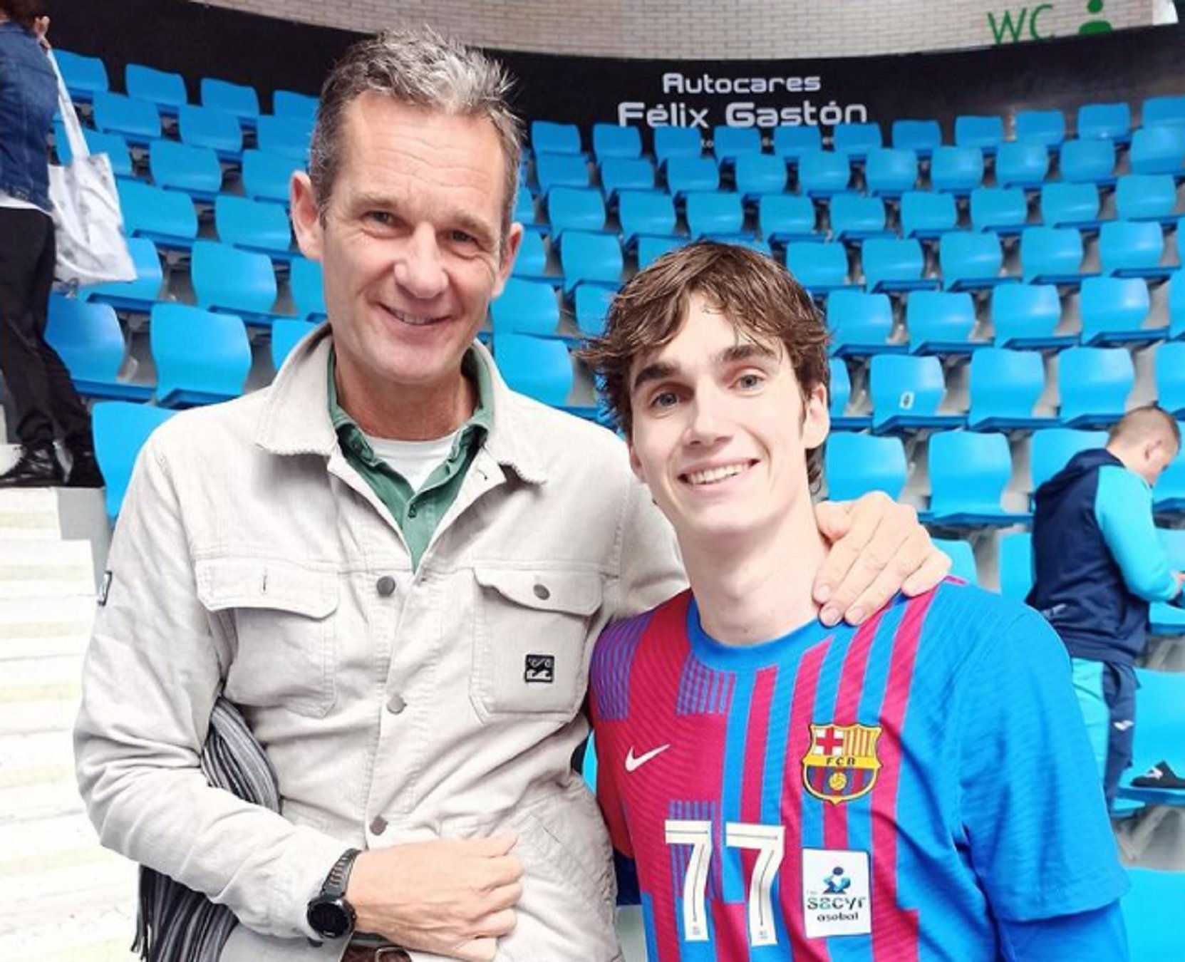 L'acció d'Urdangarin que fa esclatar un reporter: "Ves-te'n a la merda!"