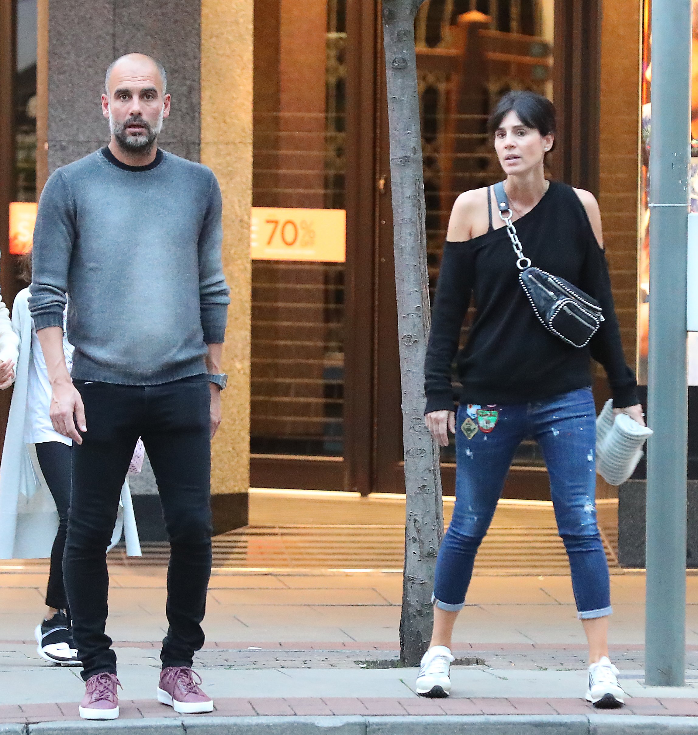 Pep Guardiola y Cristina Serra, muy enamorados paseando de incógnito en Venecia