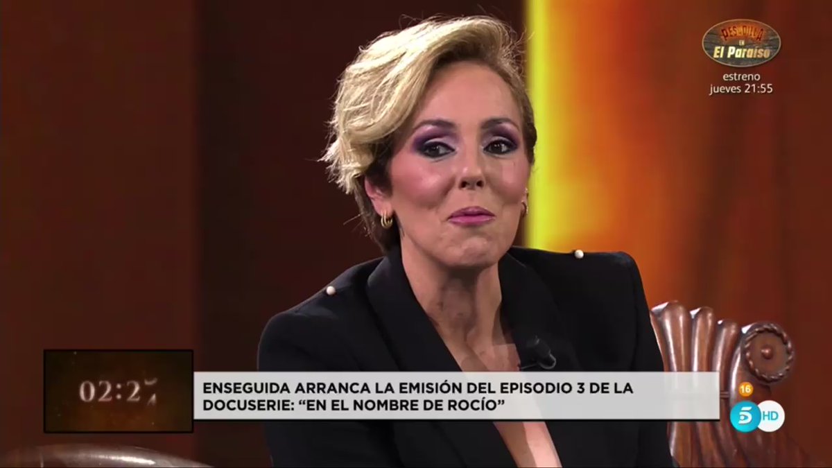 Rocío Carrasco afirma no ser la responsable, pero ha sido vetada en Telecinco y ya no aparece