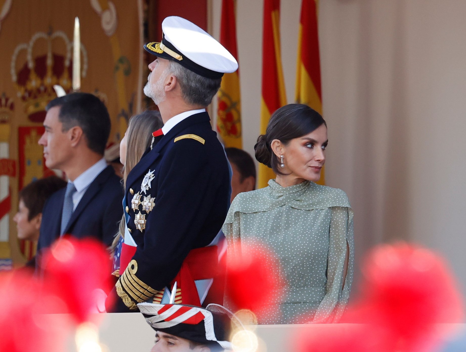 Letizia diagnosticada de otra enfermedad: mala cara el 12-O, dolida y fastidiada