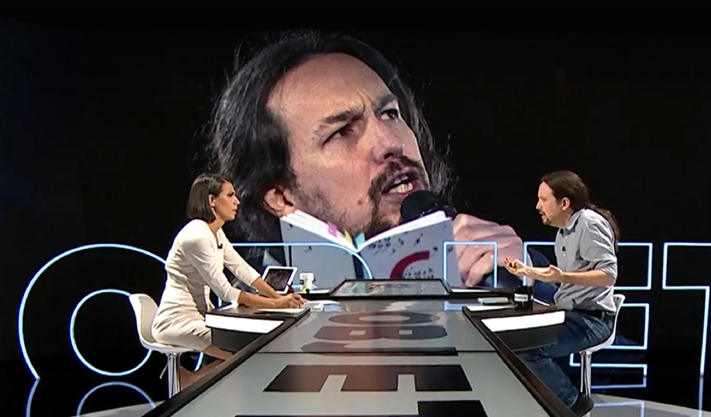 Pablo Iglesias molt dur contra Ana Pastor: "Métetela donde te quepa"