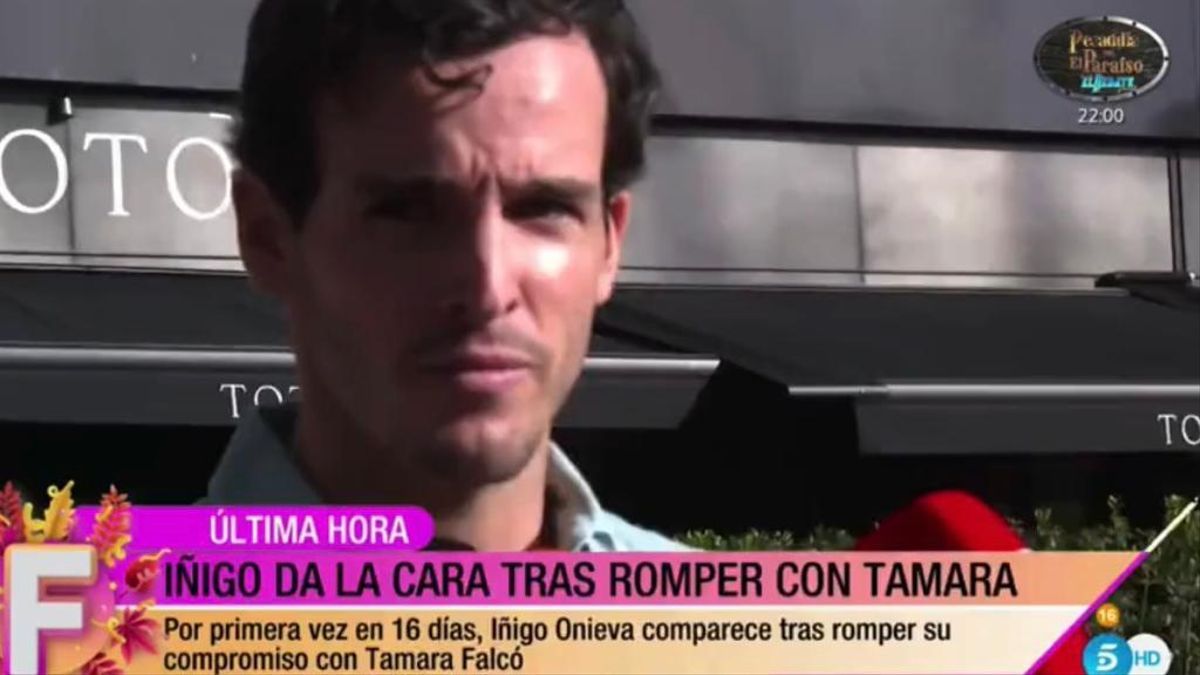 Íñigo Onieva envia missatges secrets a Tamara Falcó