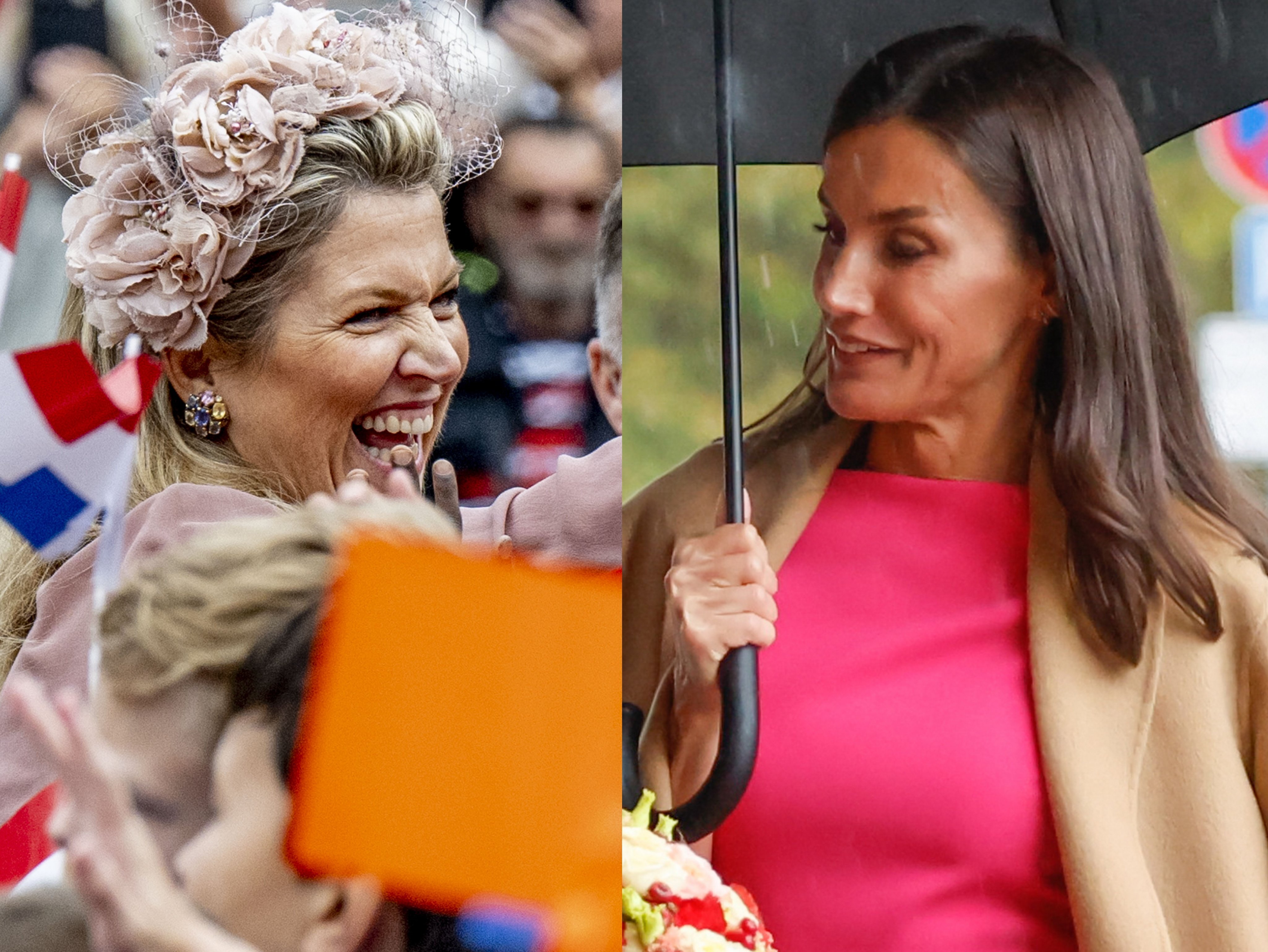 Lliçó de la reina Màxima d'Holanda a Letícia: impensable veure això a Espanya