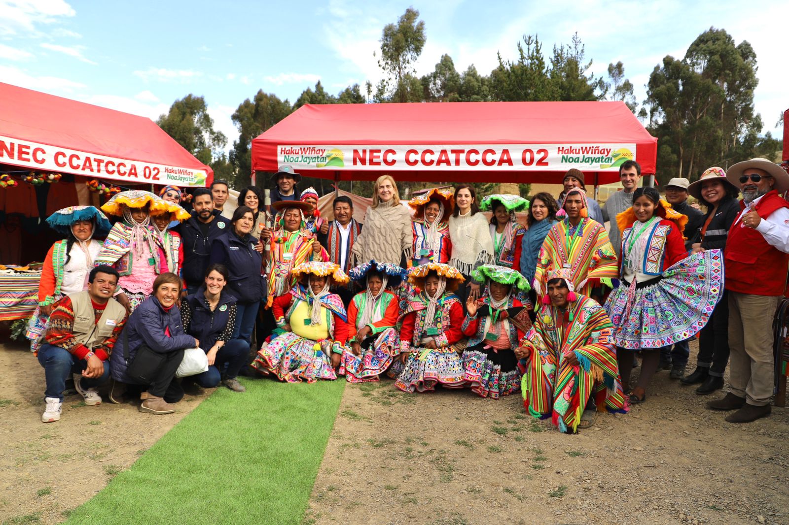 La infanta Cristina al Perú, foto operada als 57 i sense berruga, no sembla ella