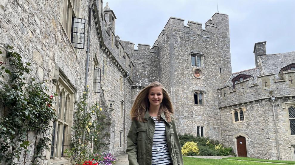 El castillo en el que estudia Leonor en Gales, decorado para Navidad: parece Hogwarts de Harry Potter