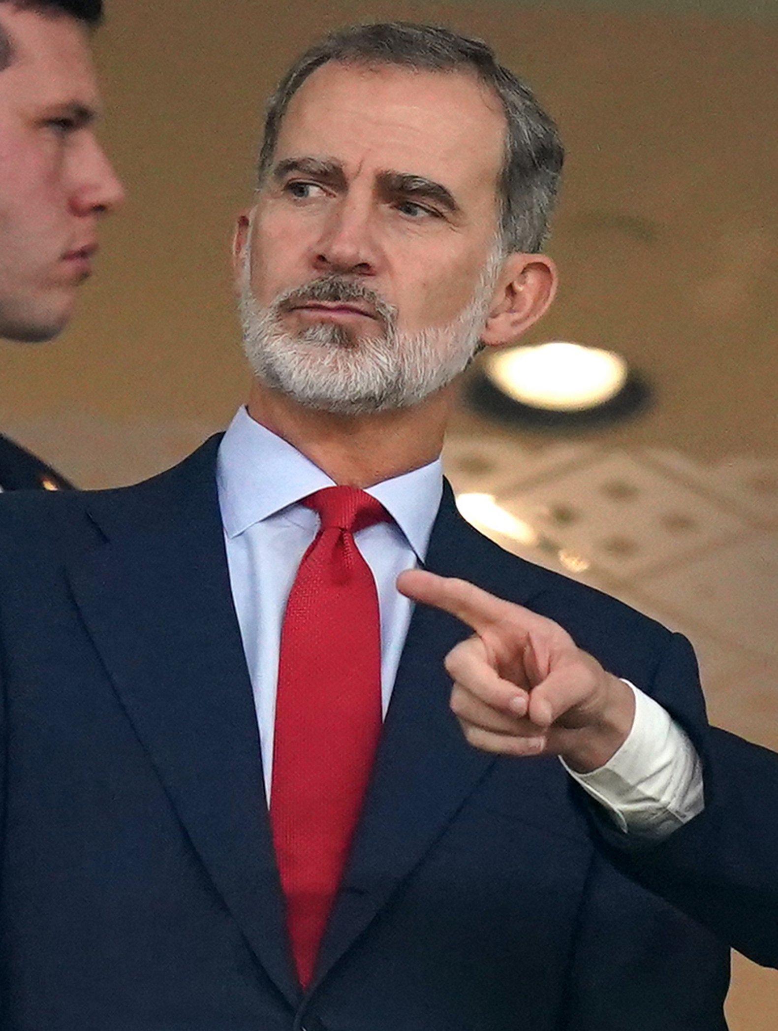 Felipe VI hundido por el presentador vasco Xabier Lapitz: saca 2 fotos del Mundial