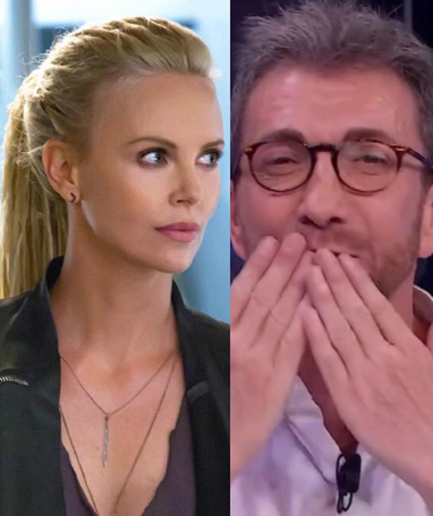 Mastegot brutal de Charlize Theron a Pablo Motos en directe: l'actriu, atònita