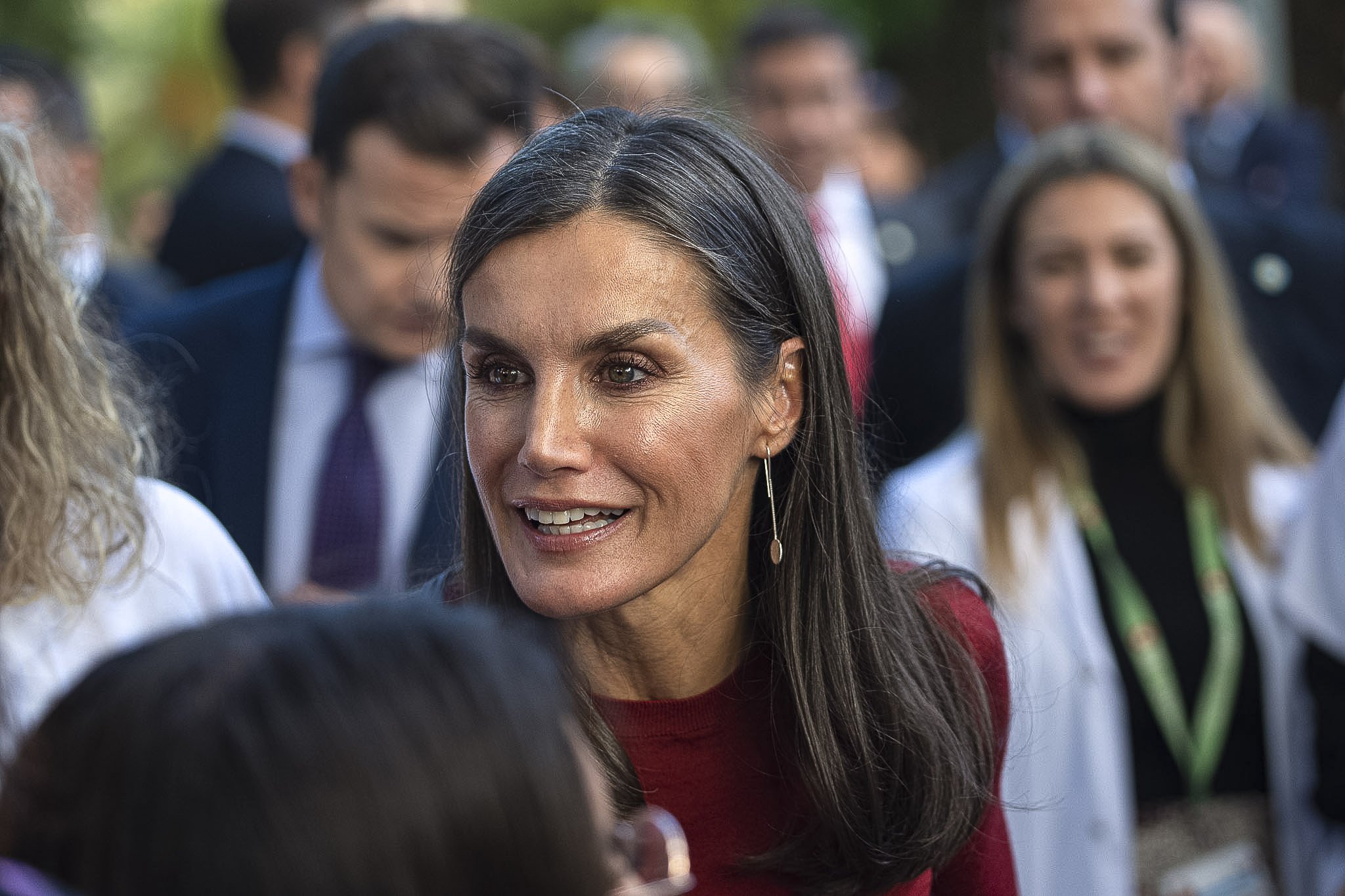 Letizia ya no es así: se corta el pelo a los 50 años. En Madrid la llaman hortera