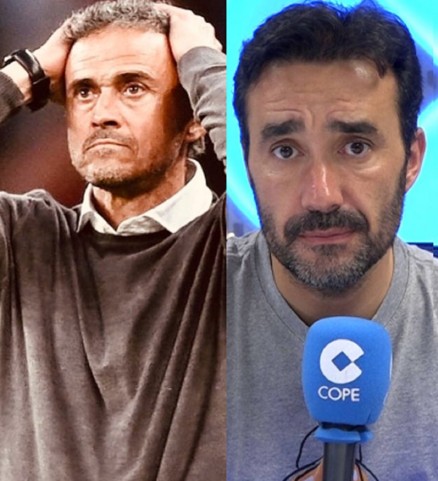 Vergonya amb la COPE per una indecent manipulació d'un àudio de Luis Enrique: "¡Repugnante!"