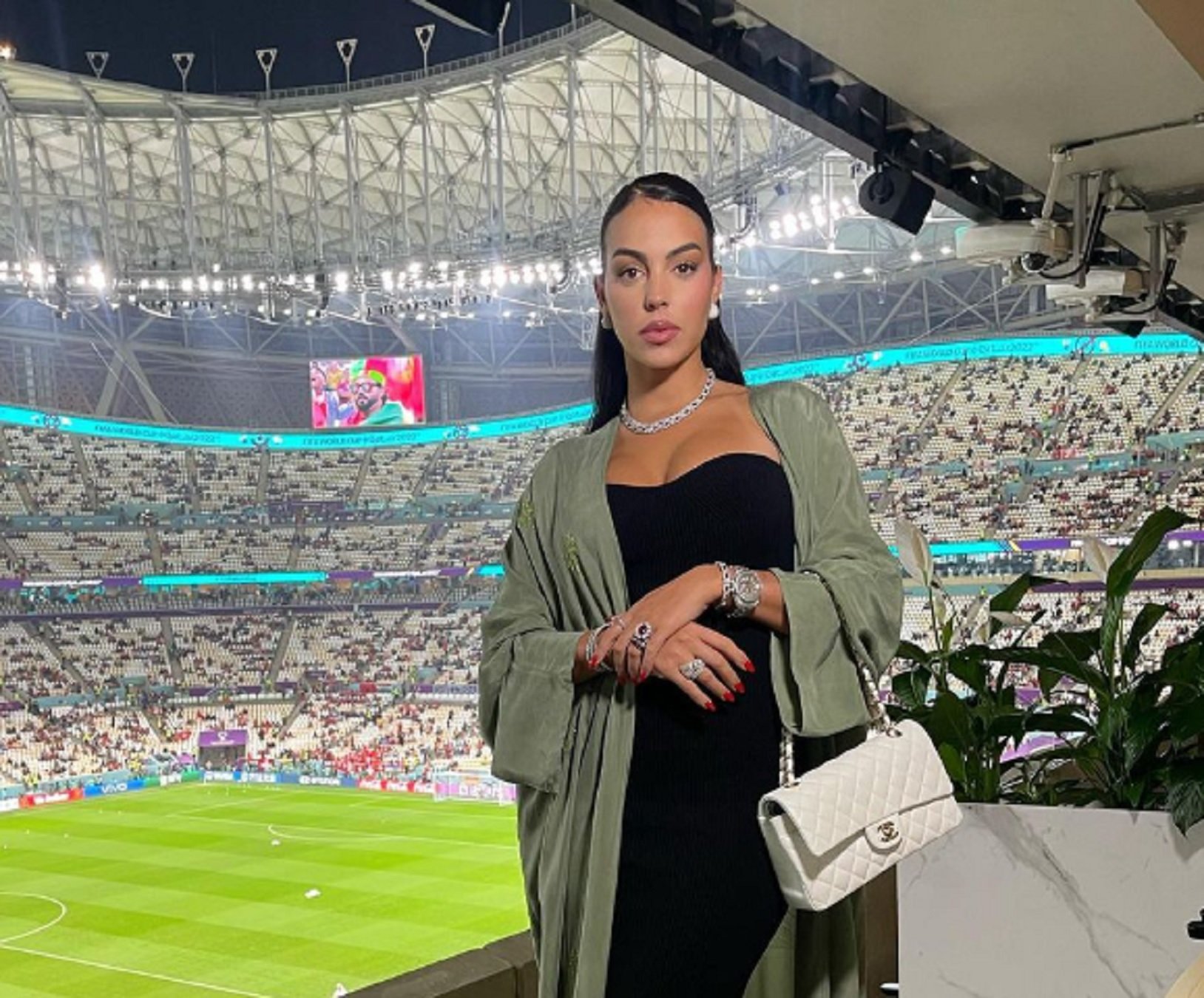 Georgina Rodríguez, la novia de Cristiano Ronaldo, irada: pulla brutal al seleccionador luso Fernando Santos
