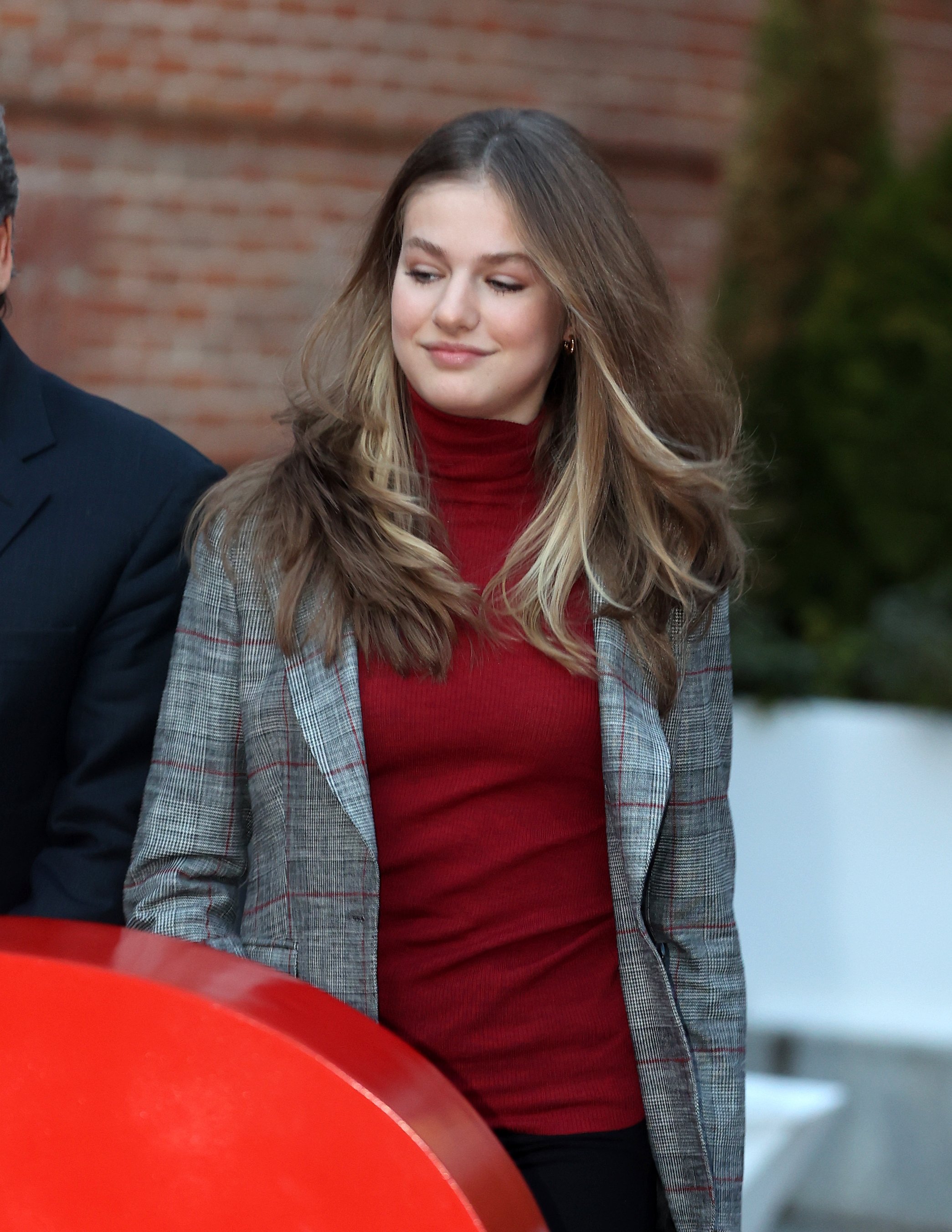 El defecto en la cara de Leonor que salta a la vista, y no son los dientes