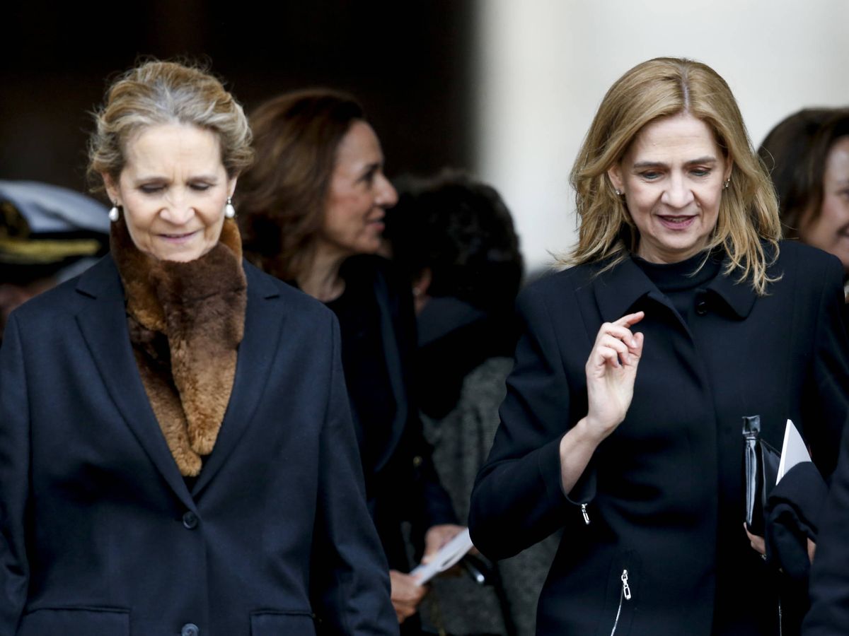 La infanta Cristina y Elena desobedecen a Felipe VI; plan secreto