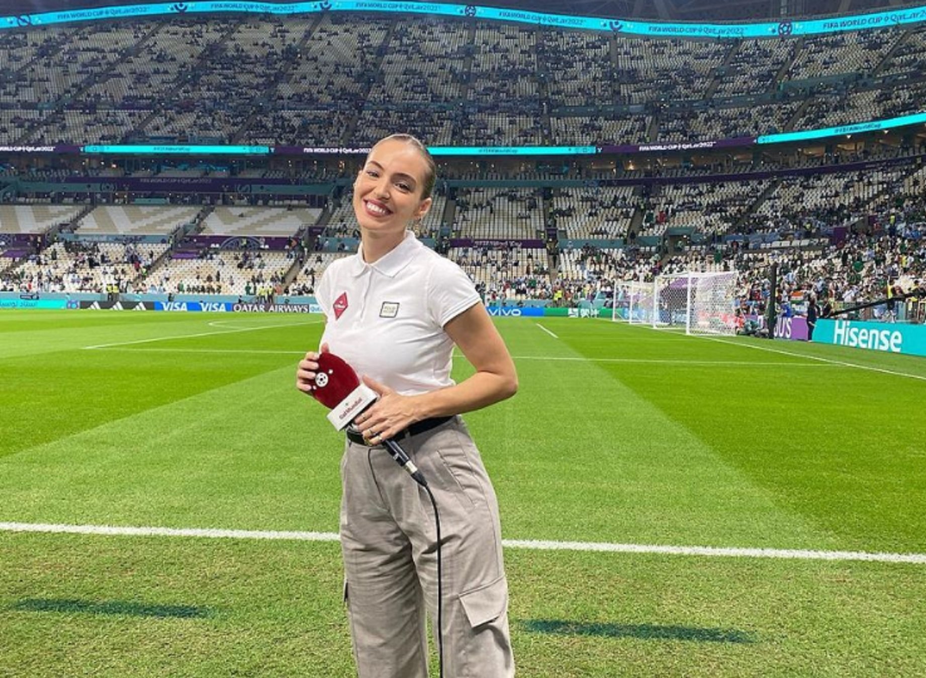 Así es Isabel Forner, la otra ganadora del Mundial de Catar: valenciana, preciosa y muy carismática