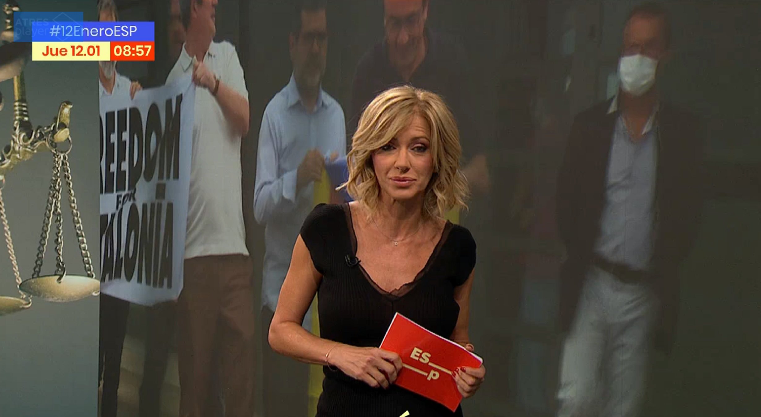 Susanna Griso fa el ridícul, el programa acusa un actor català VIP de delicte de sedició