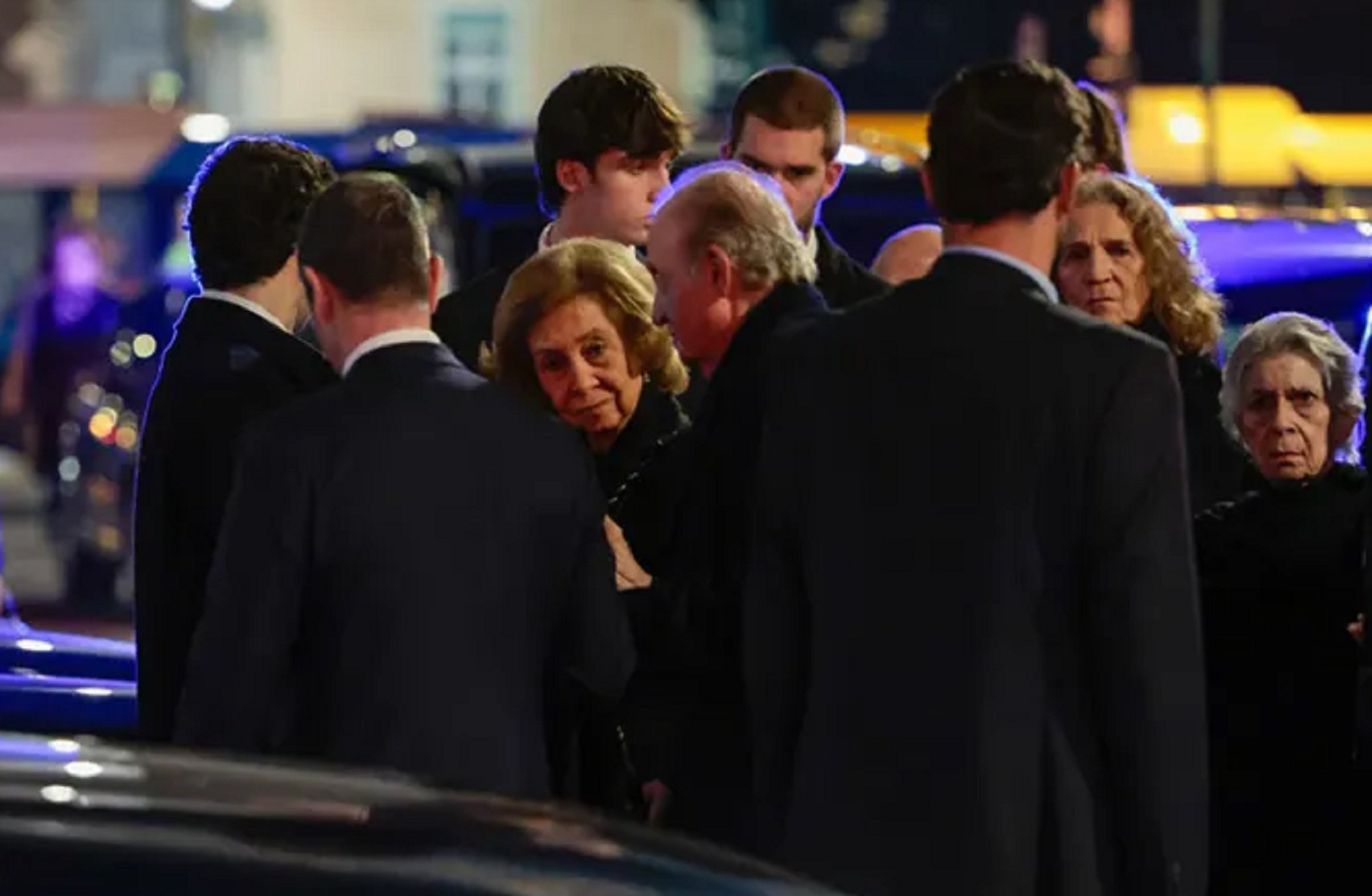 Irene Urdangarin, l'elegància personificada al funeral de Constantí de Grècia: molt top | FOTOS