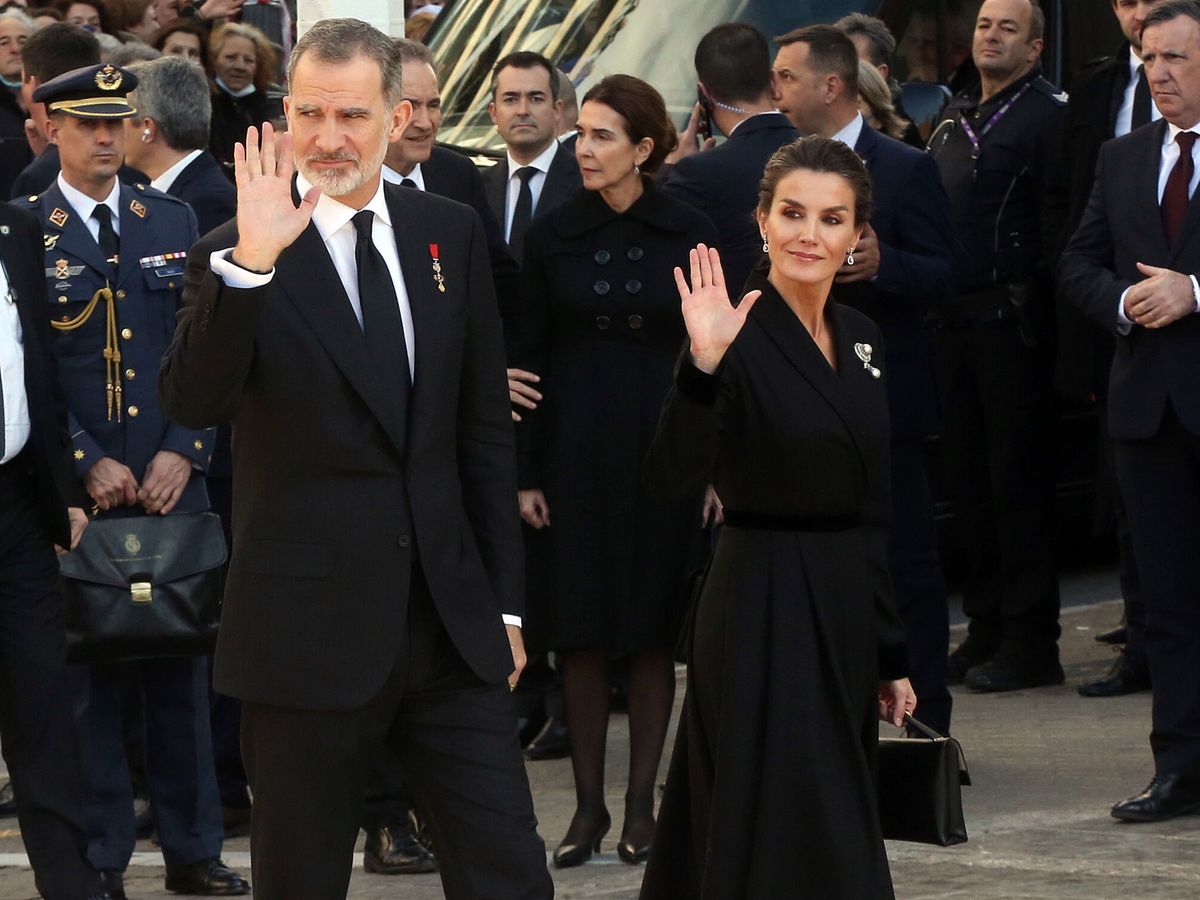 Letizia: feo a Sofía, a Juan Carlos y al resto de la familia real en Atenas