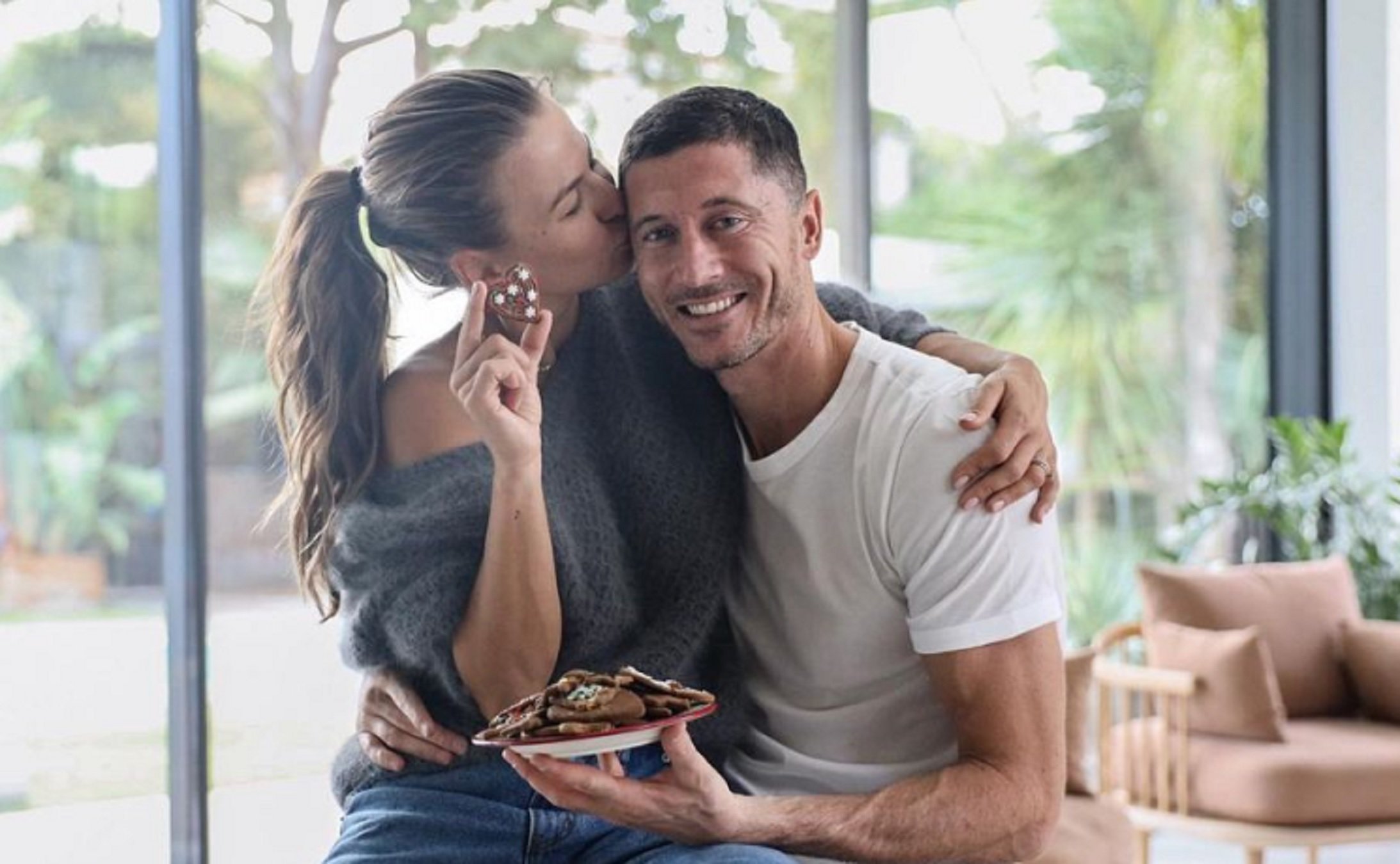 Robert Lewandowski i Anna Lewandowska, junts ballant batxata: són uns experts