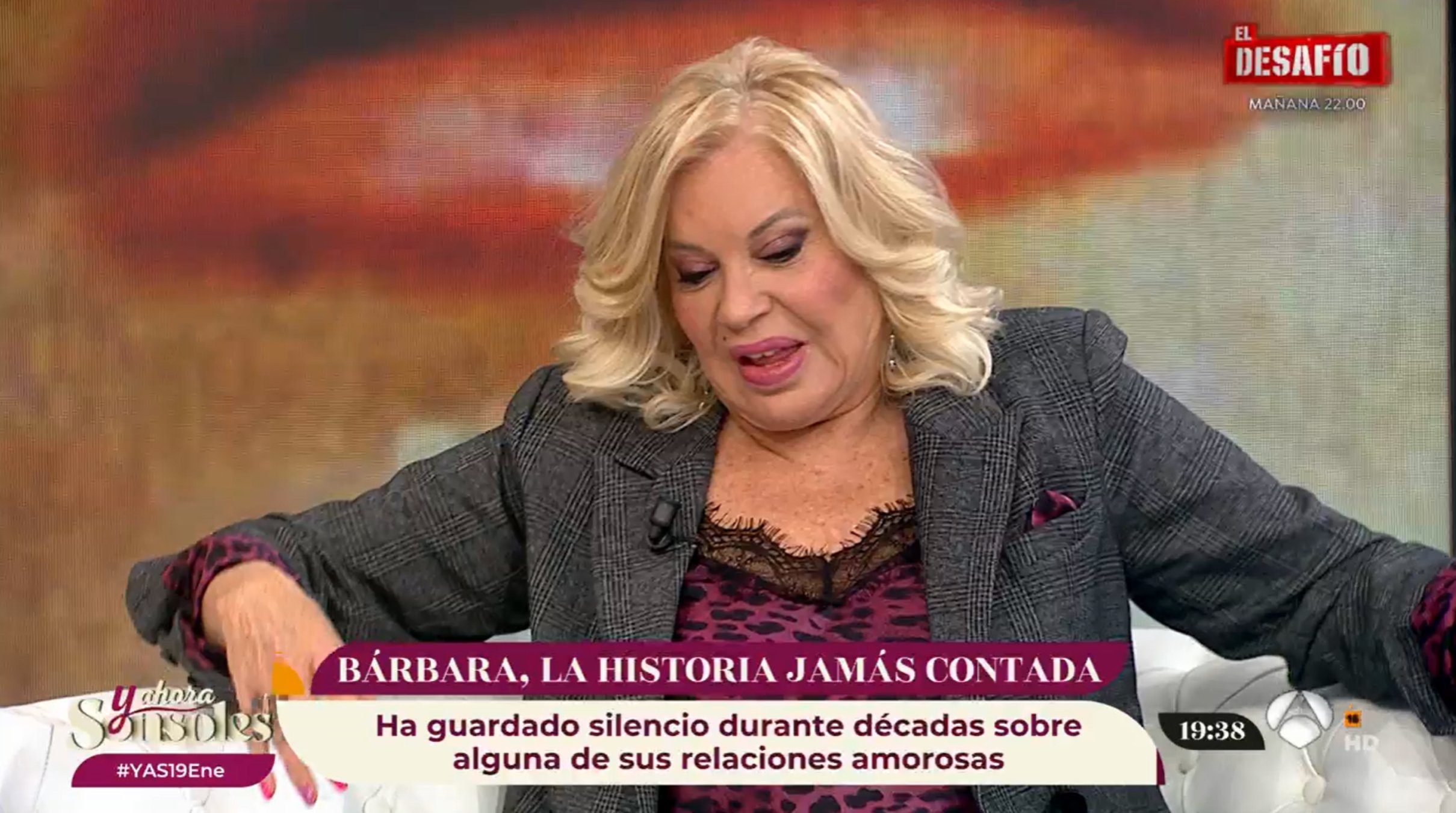 Bárbara Rey trenca el tabú sobre Joan Carles: l'examant confessa que "no repetiría"
