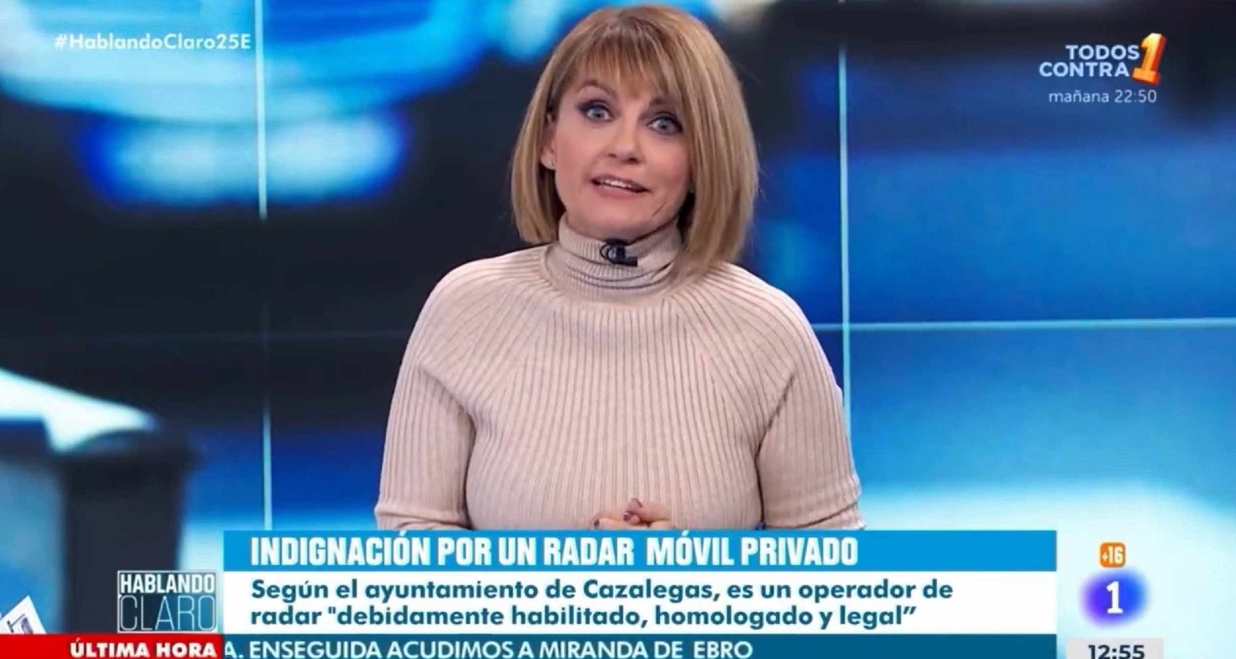 Entrevistado desbocado en TVE: "¡¡Hijo de p***, TVE a la mier***, fuera, te mato a hostias!!"