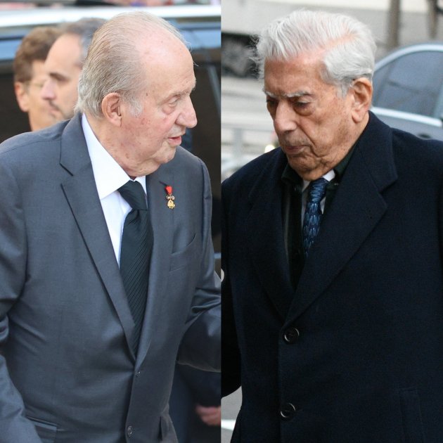 Juan Carlos y Mario Vargas Llosa Europa Press