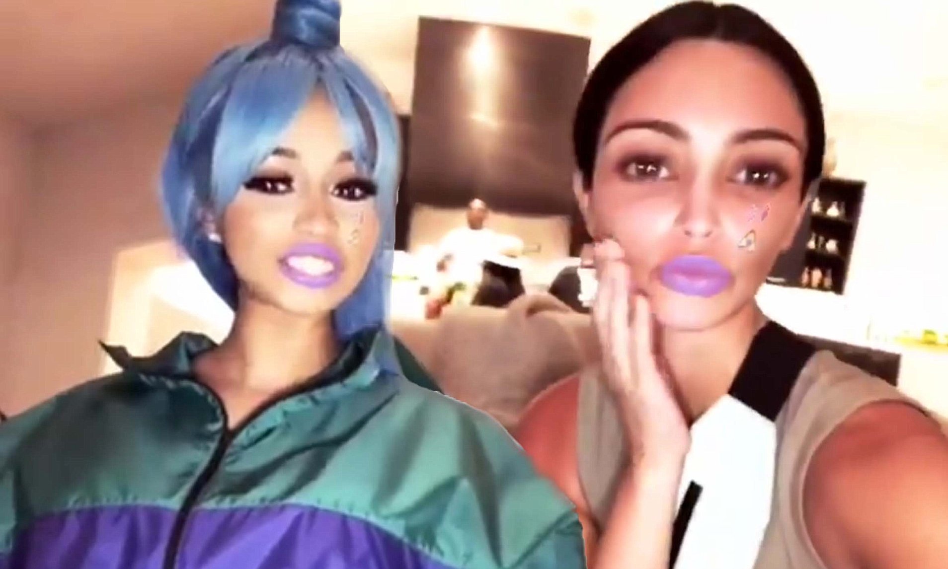 La curiosa relació entre Cardi B i Kim Kardashian