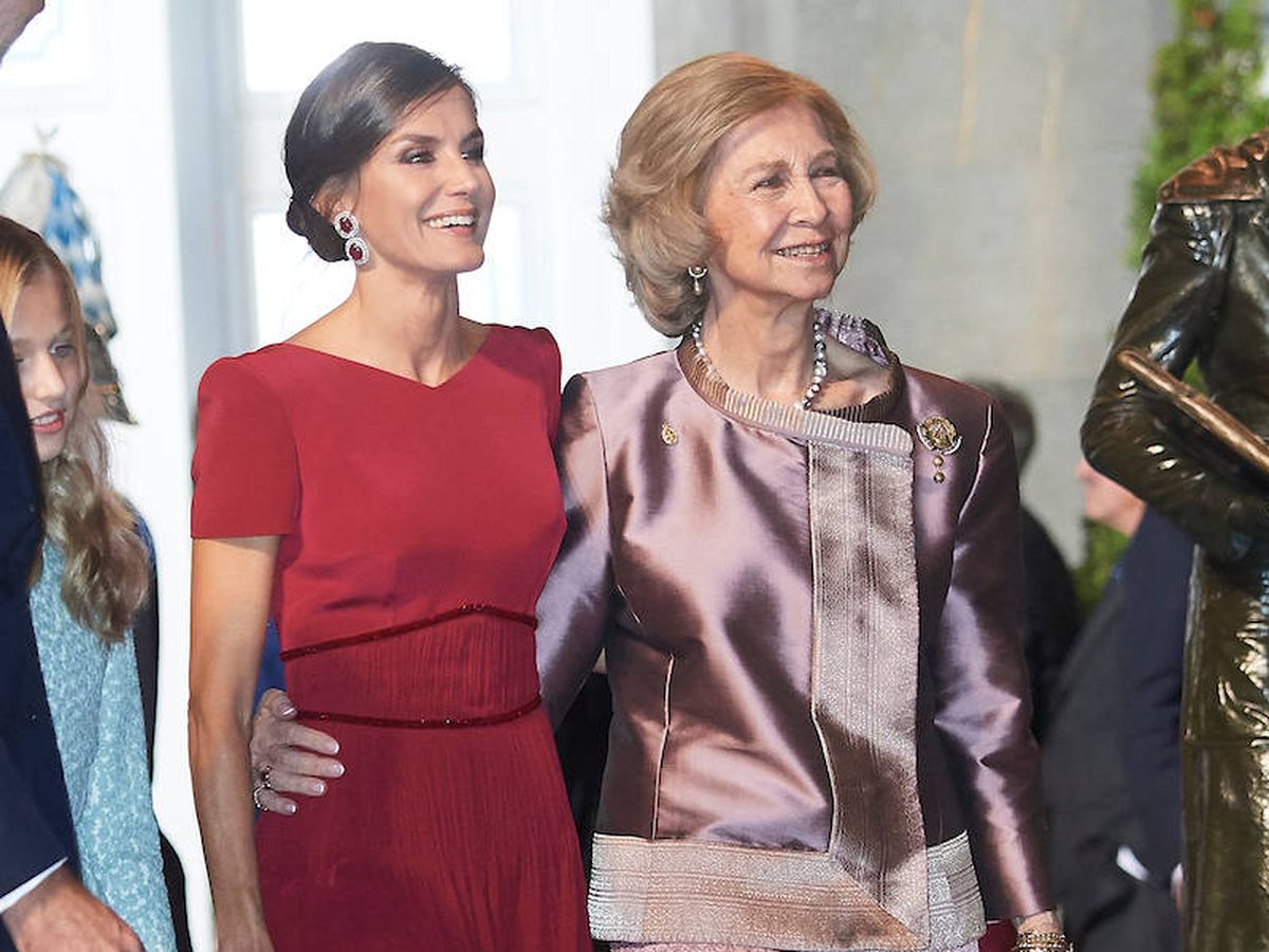 La reina Sofia, guerra d'àvies amb la mare de Letizia, Paloma Rocasolano
