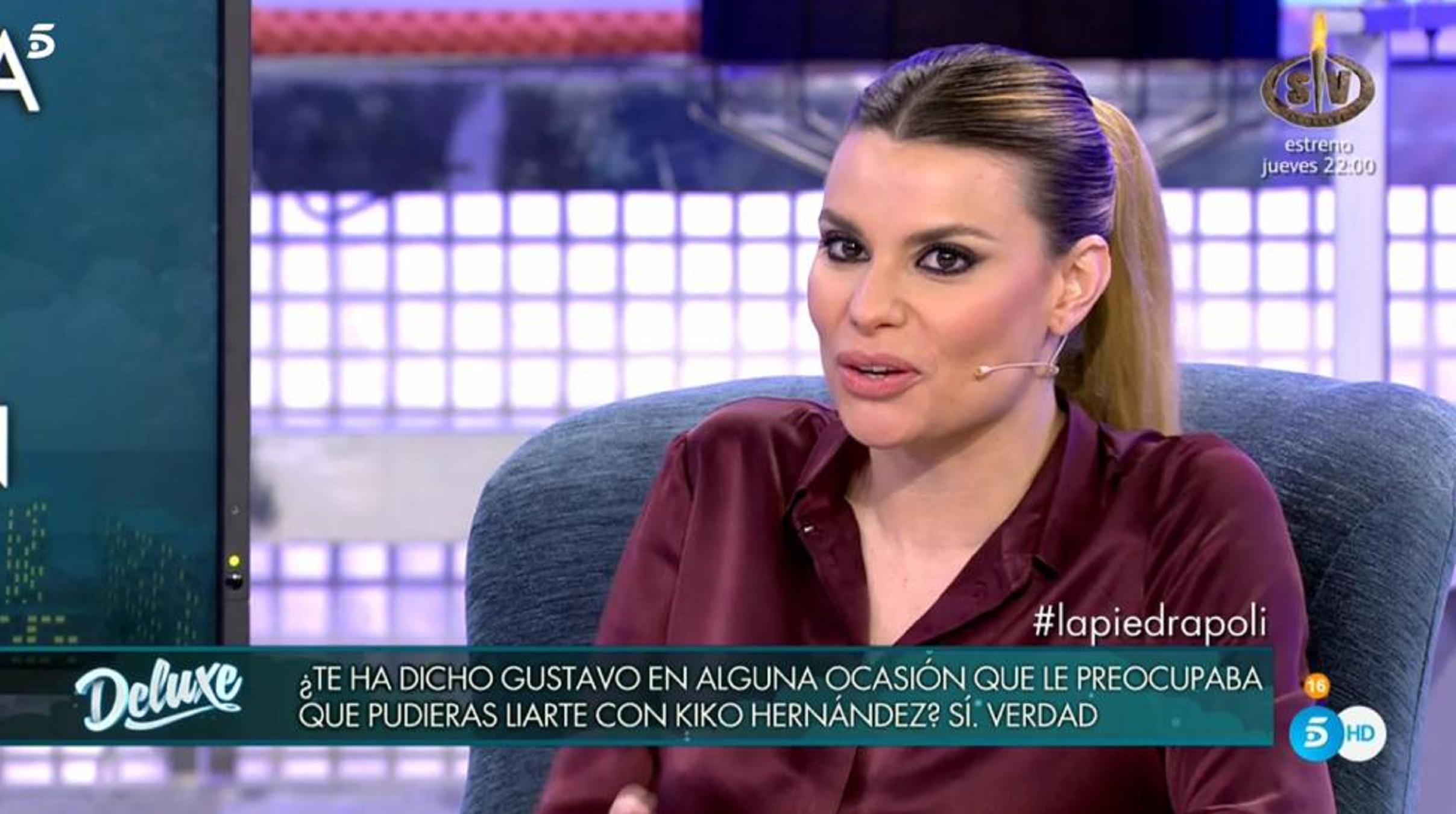 María Lapiedra: "Cambiaría comida por sexo"