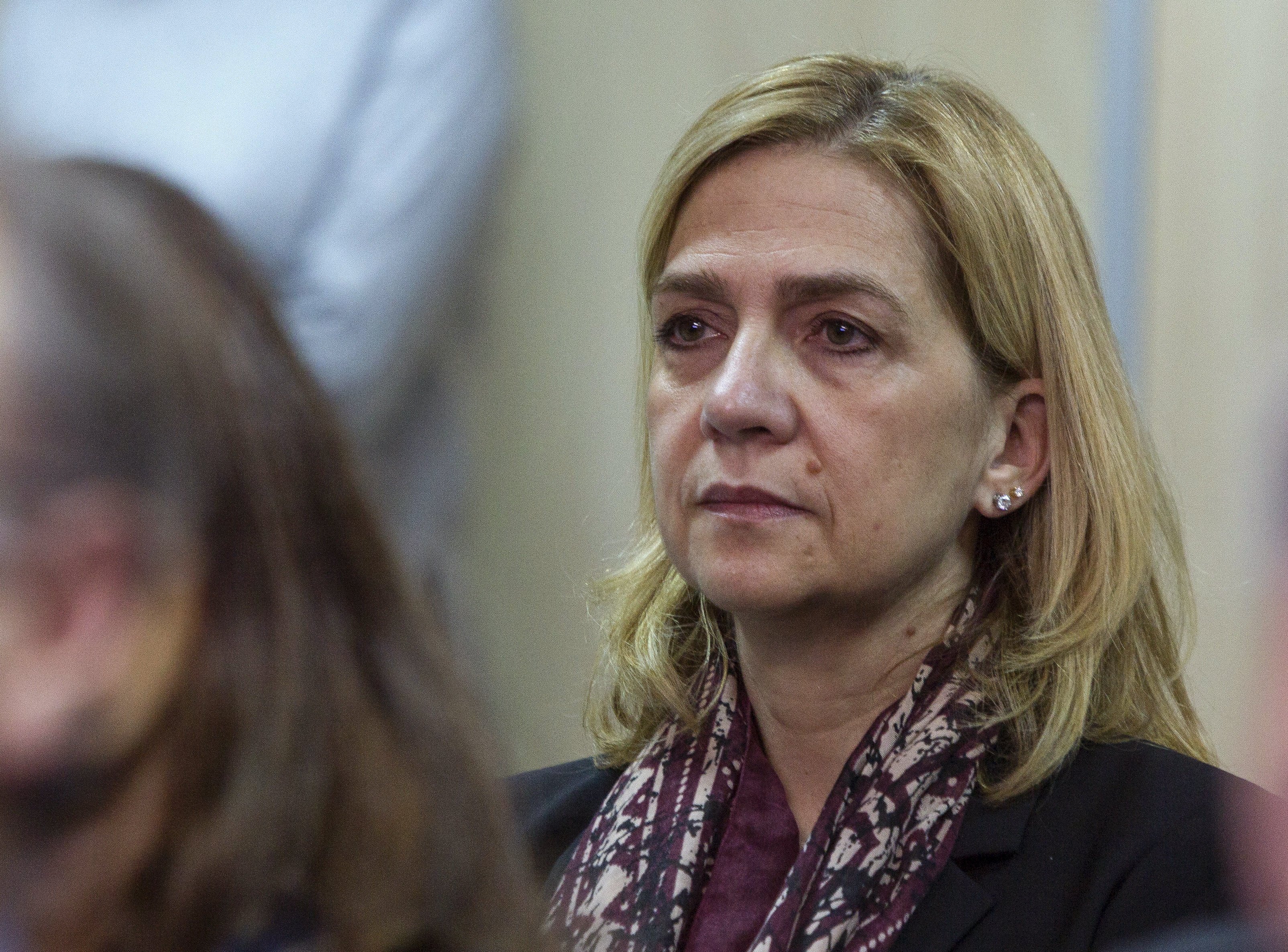 La infanta, en el seu pitjor moment a dues setmanes de la condemna d’Urdangarin