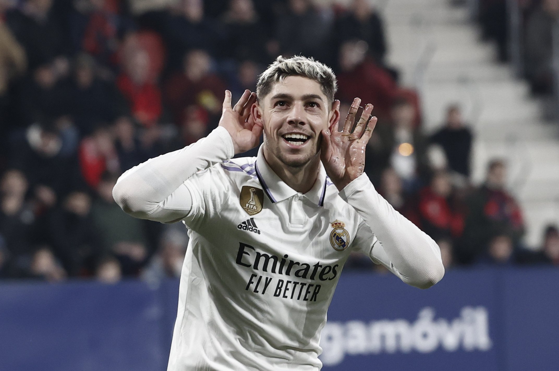 Fede Valverde gol Osasuna / Foto: EFE
