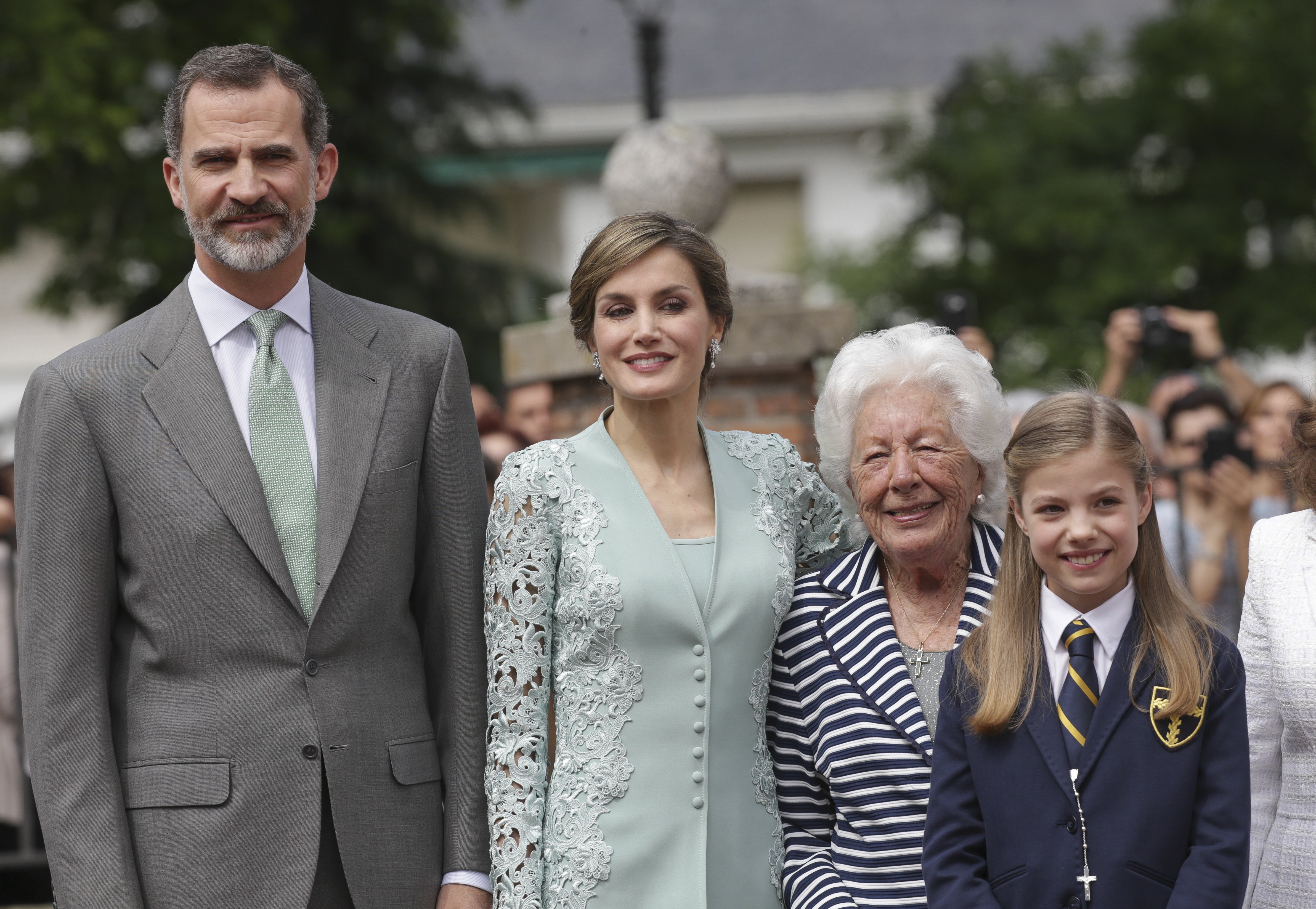 L’àvia de Letícia: “No m’agrada anar a La Zarzuela amb ells”