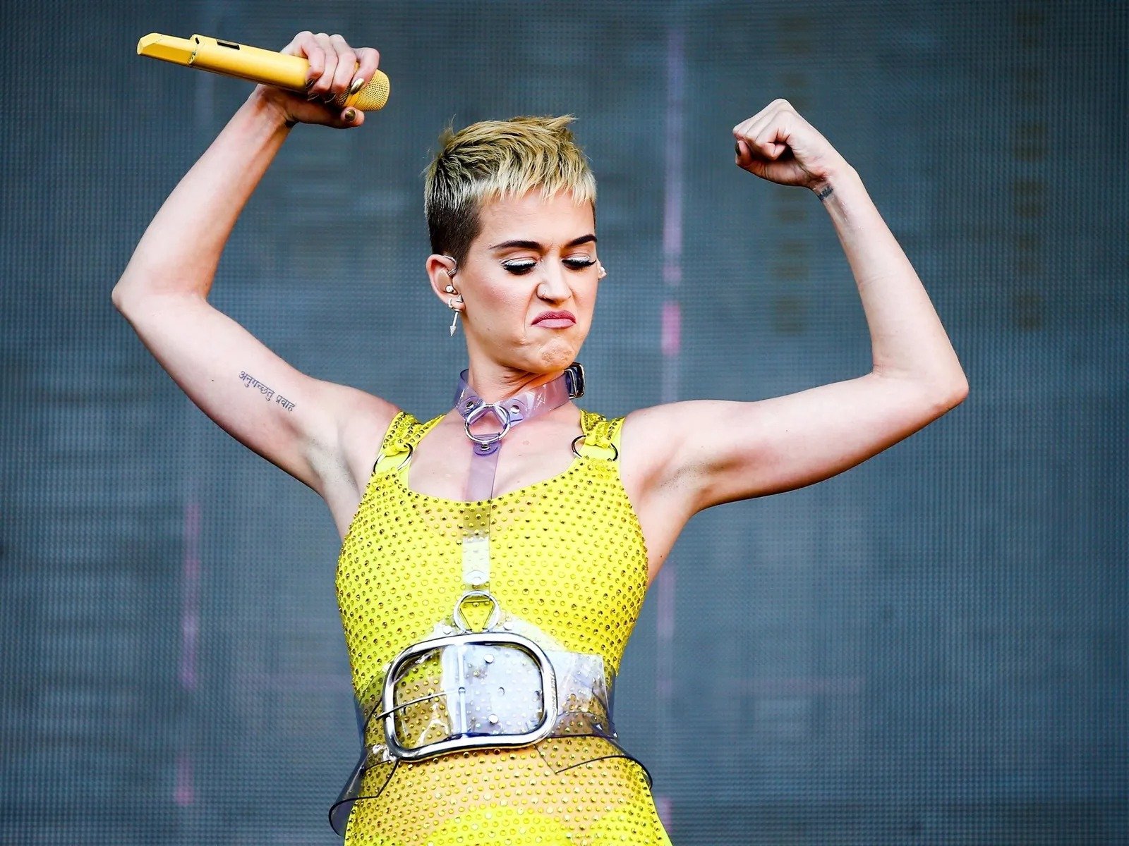 El secreto de los abdominales de Katy Perry