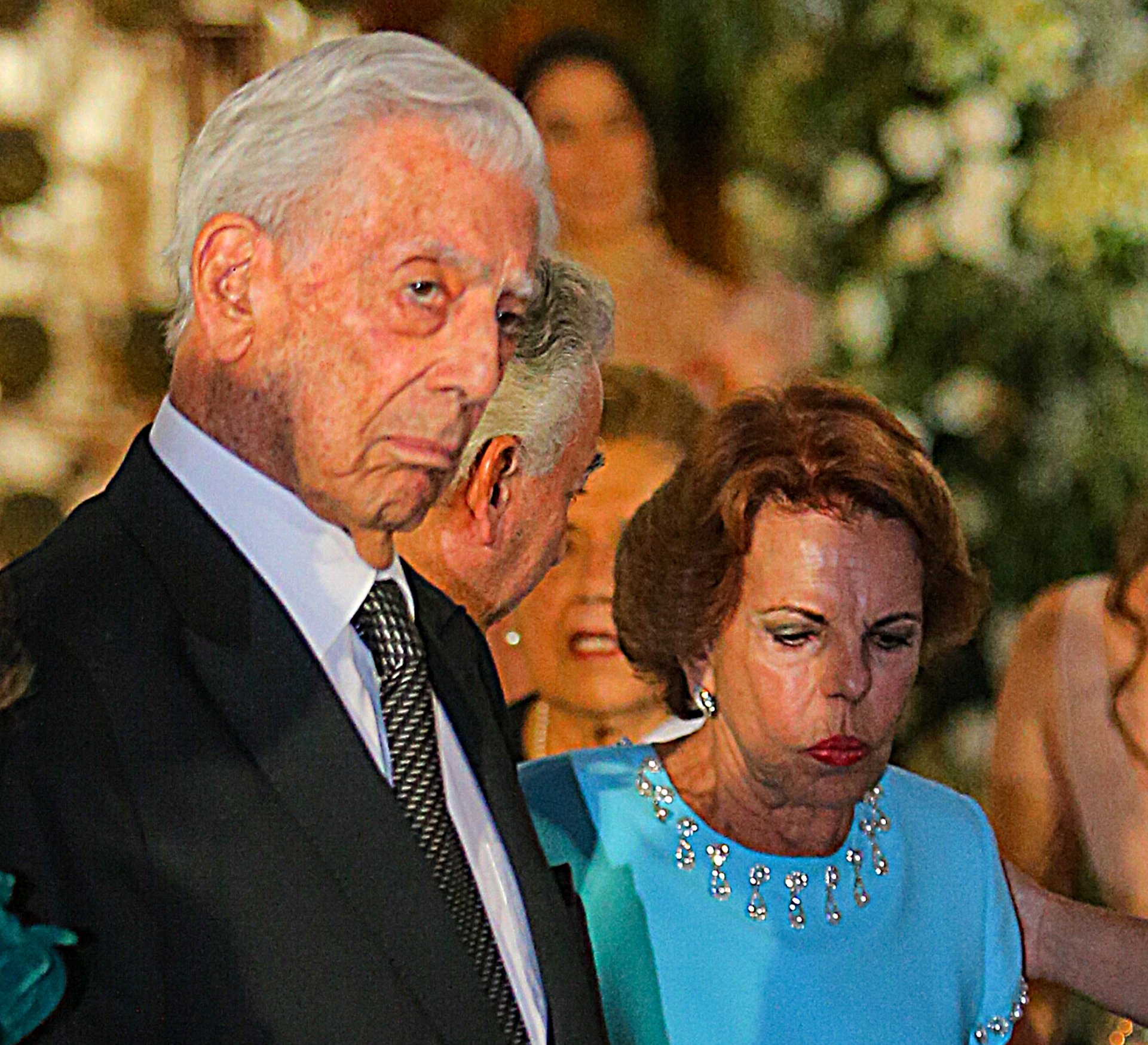 Mario Vargas Llosa y Patricia Llosa serios GTRES
