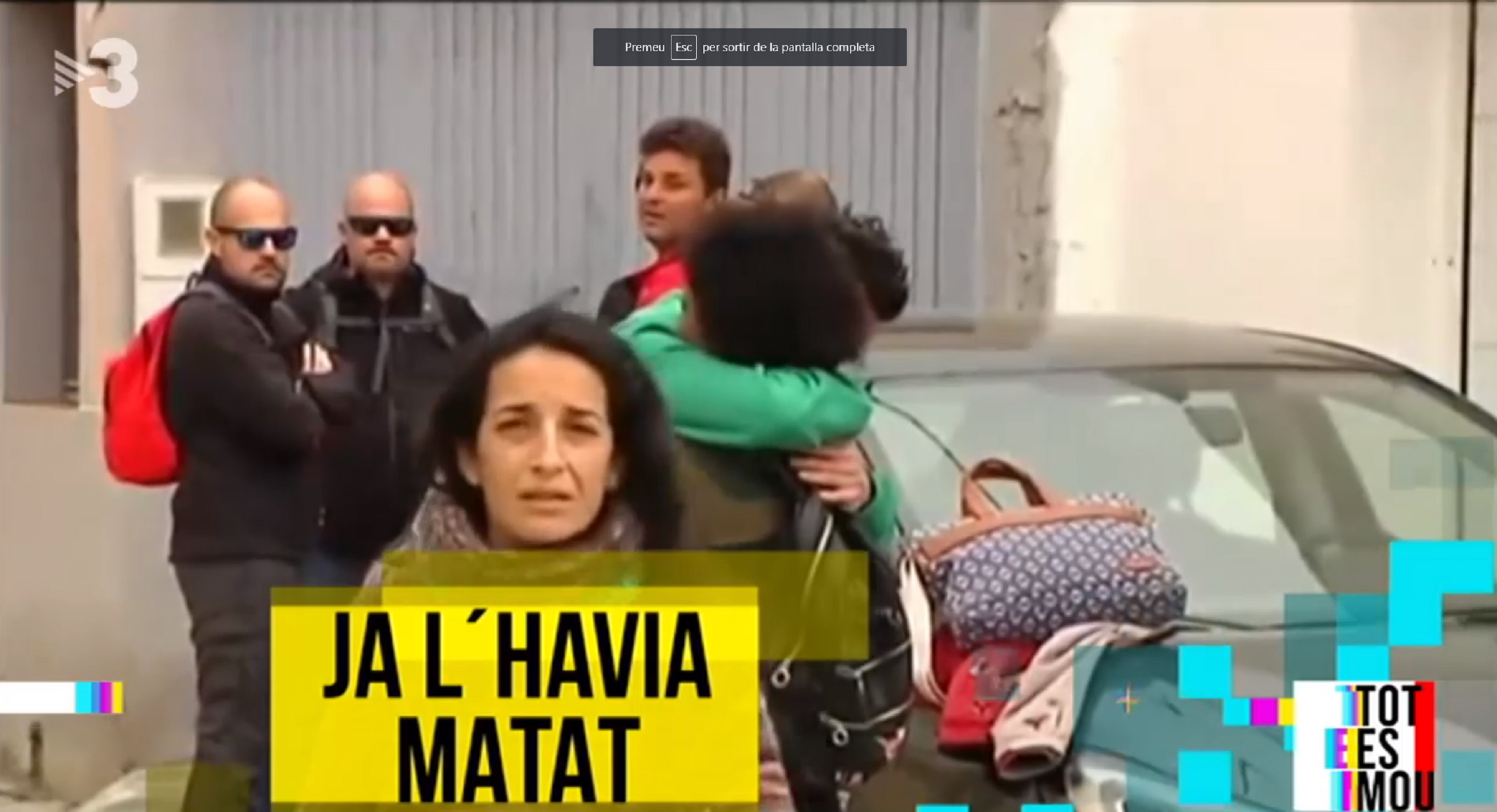 Critiquen TV3 de posar-se al nivell d'Ana Rosa parlant de la mort de Gabriel