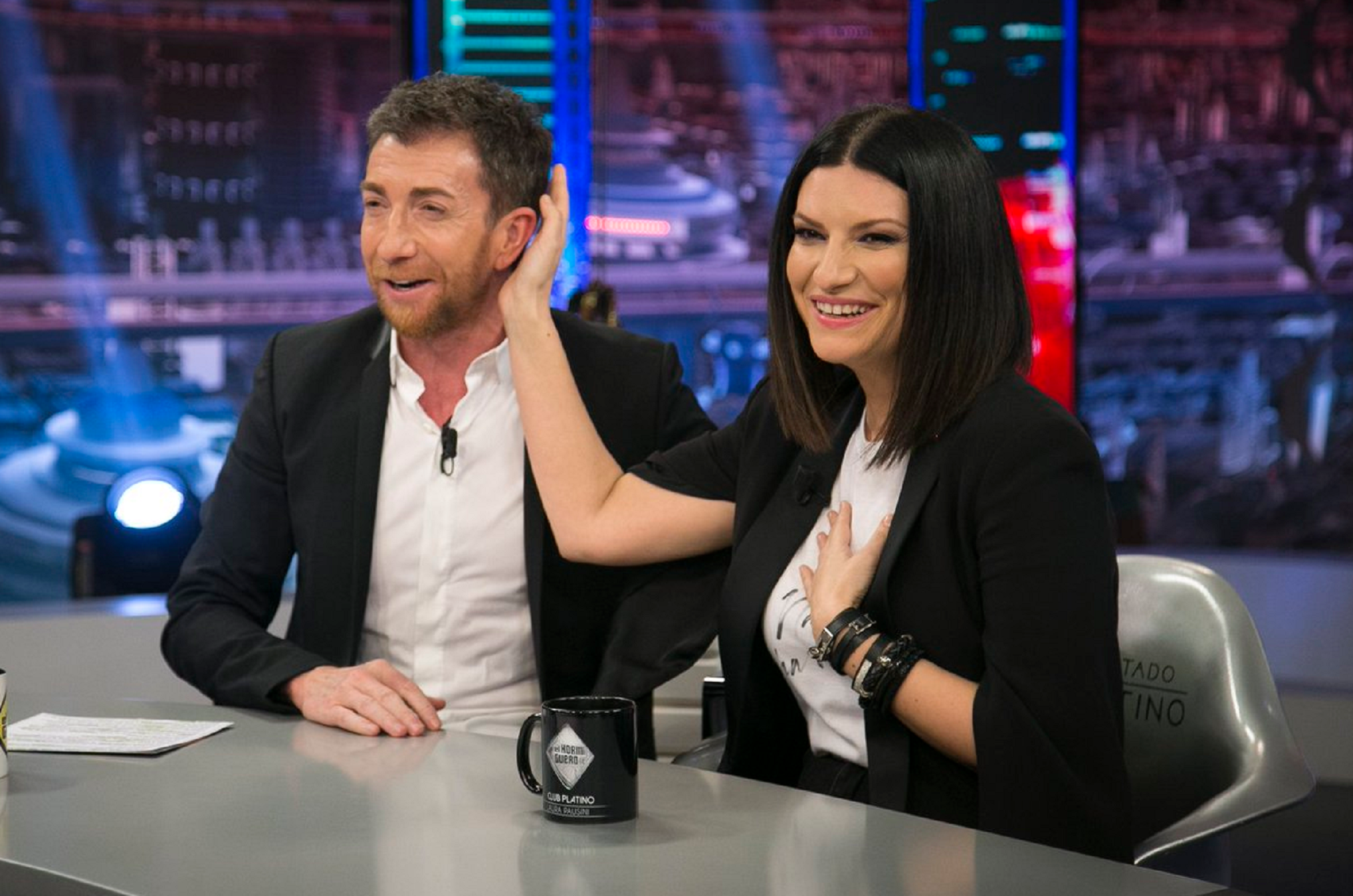 L’entrevista de Pablo Motos a Laura Pausini: flirteig en estat pur