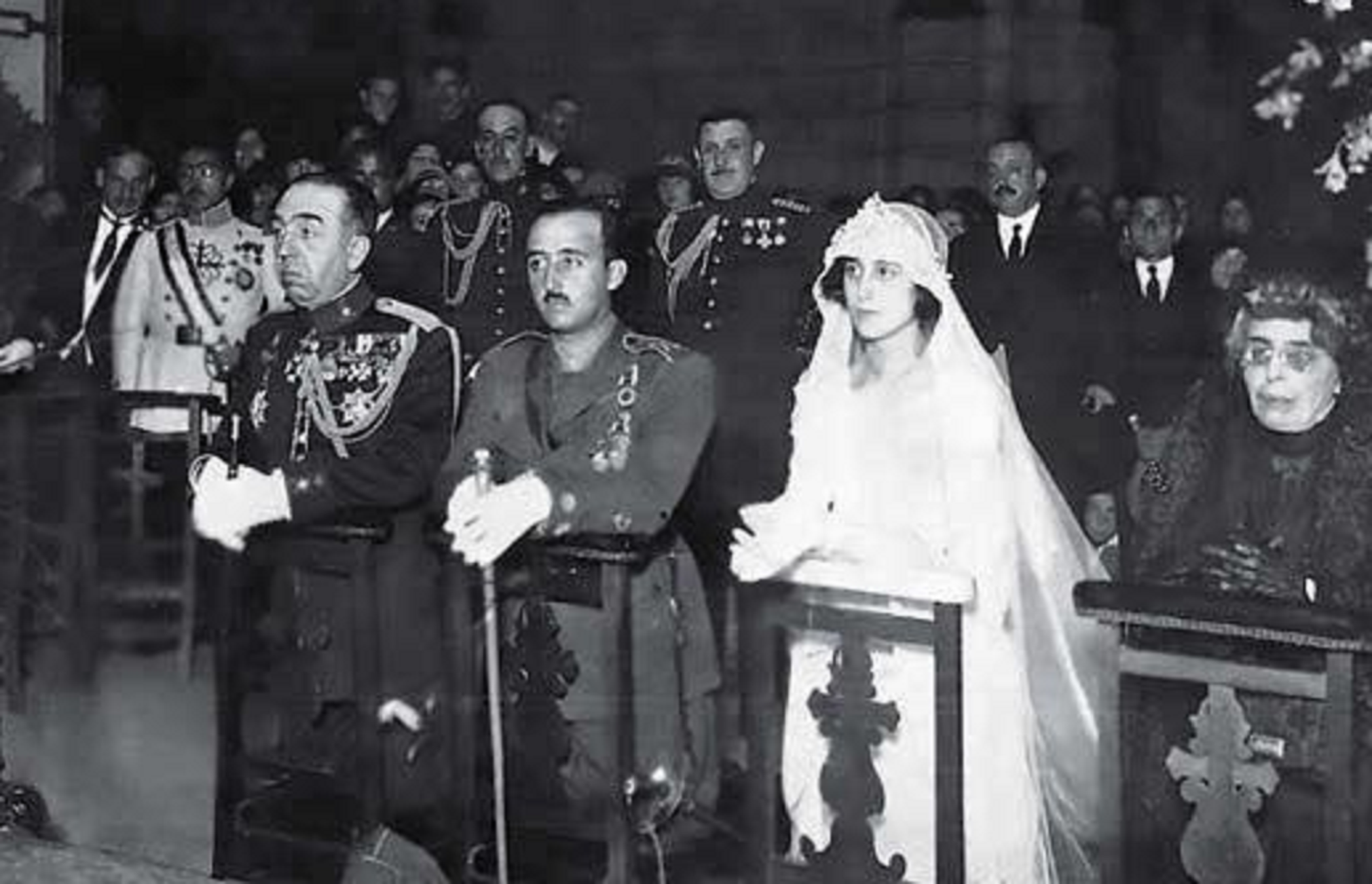 La lamentable nit de noces de Franco i Carmen Polo