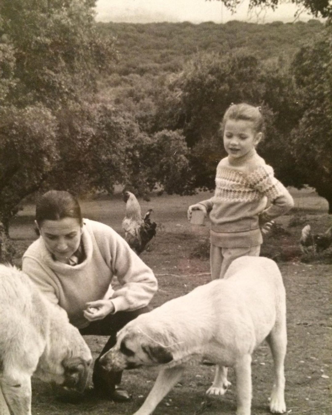 Alejandra de Rojas sería la hija secreta de Juan Carlos. Fotos con su madre Charo Palacios
