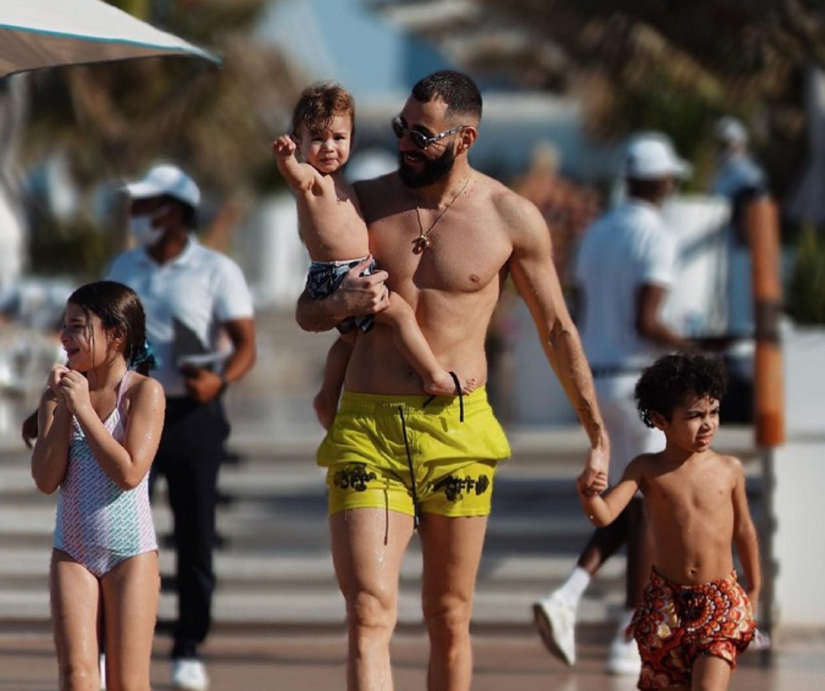 Karim Benzemá, papá: hat-trick para su nuevo bomboncito
