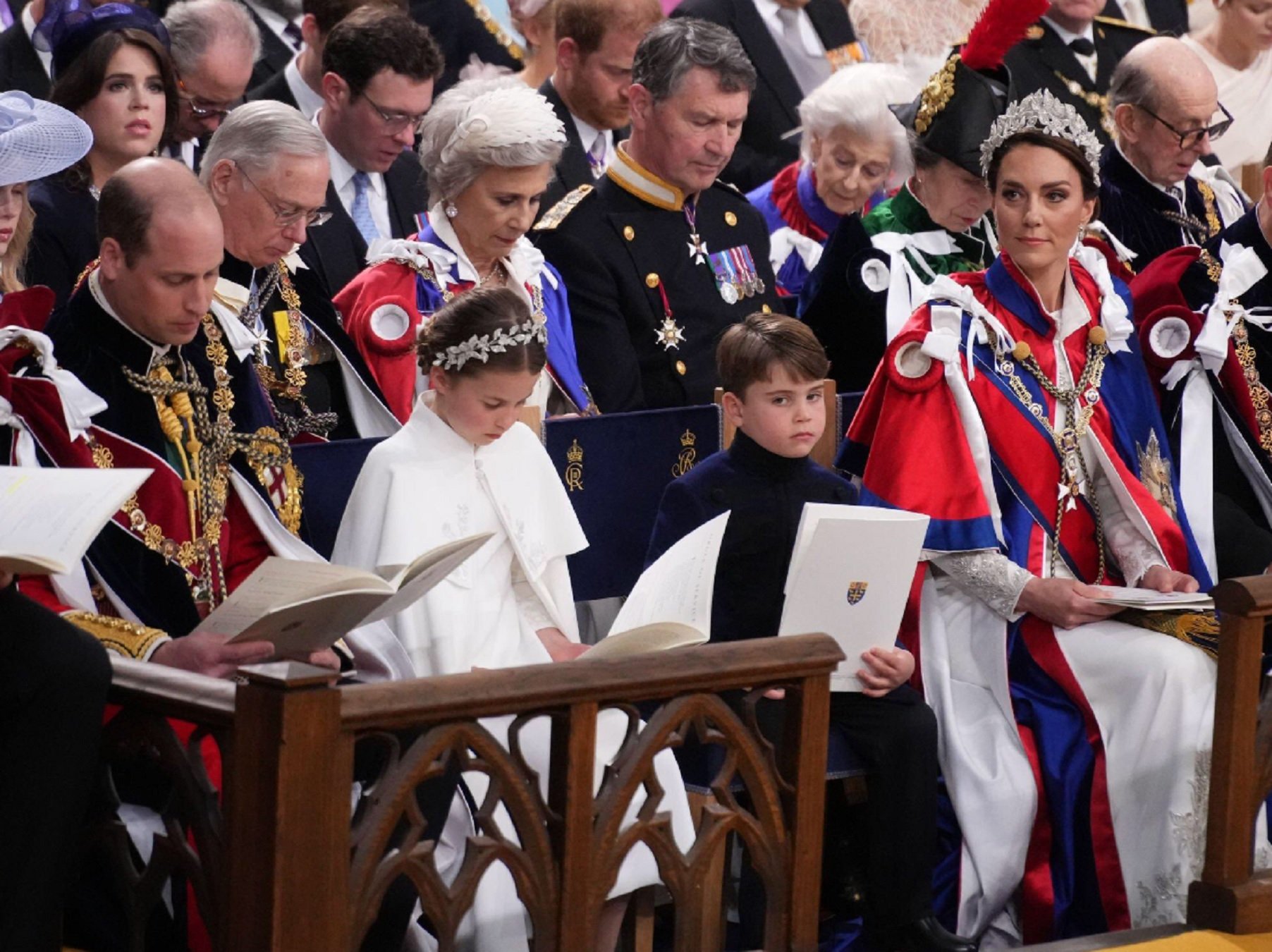 Nana coco: així presenciava Lluís de Gal·les la coronació del seu iaio Carles III